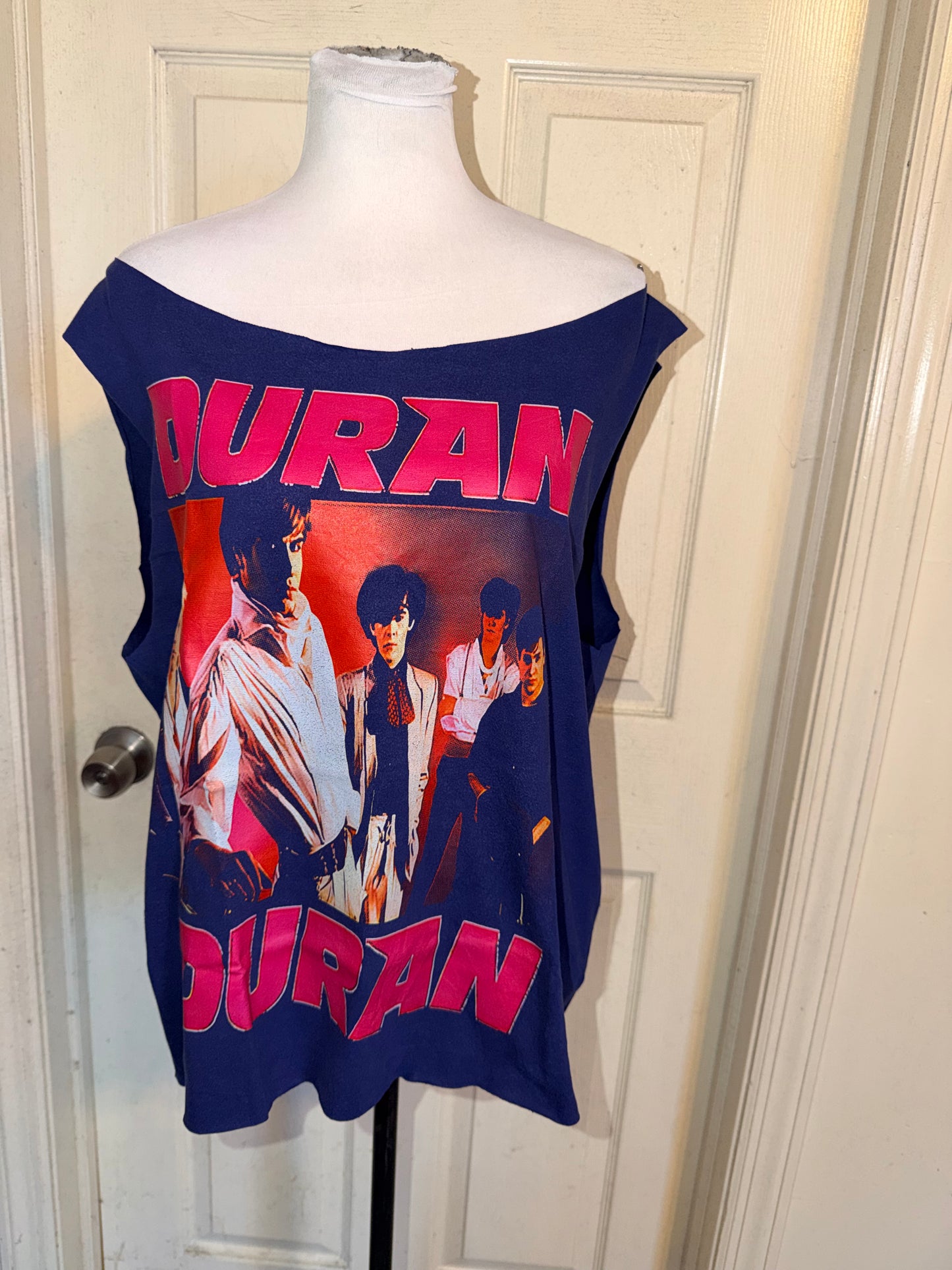 Duran Duran Oversized Distressed Tank