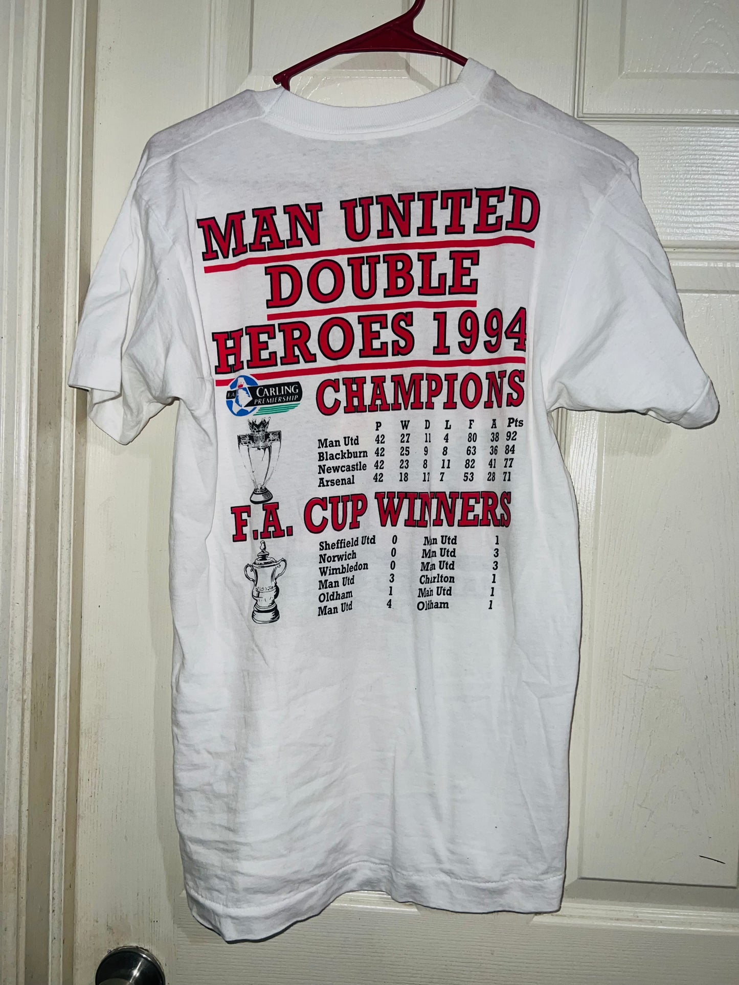 Manchester United Vintage Double Sided Tee