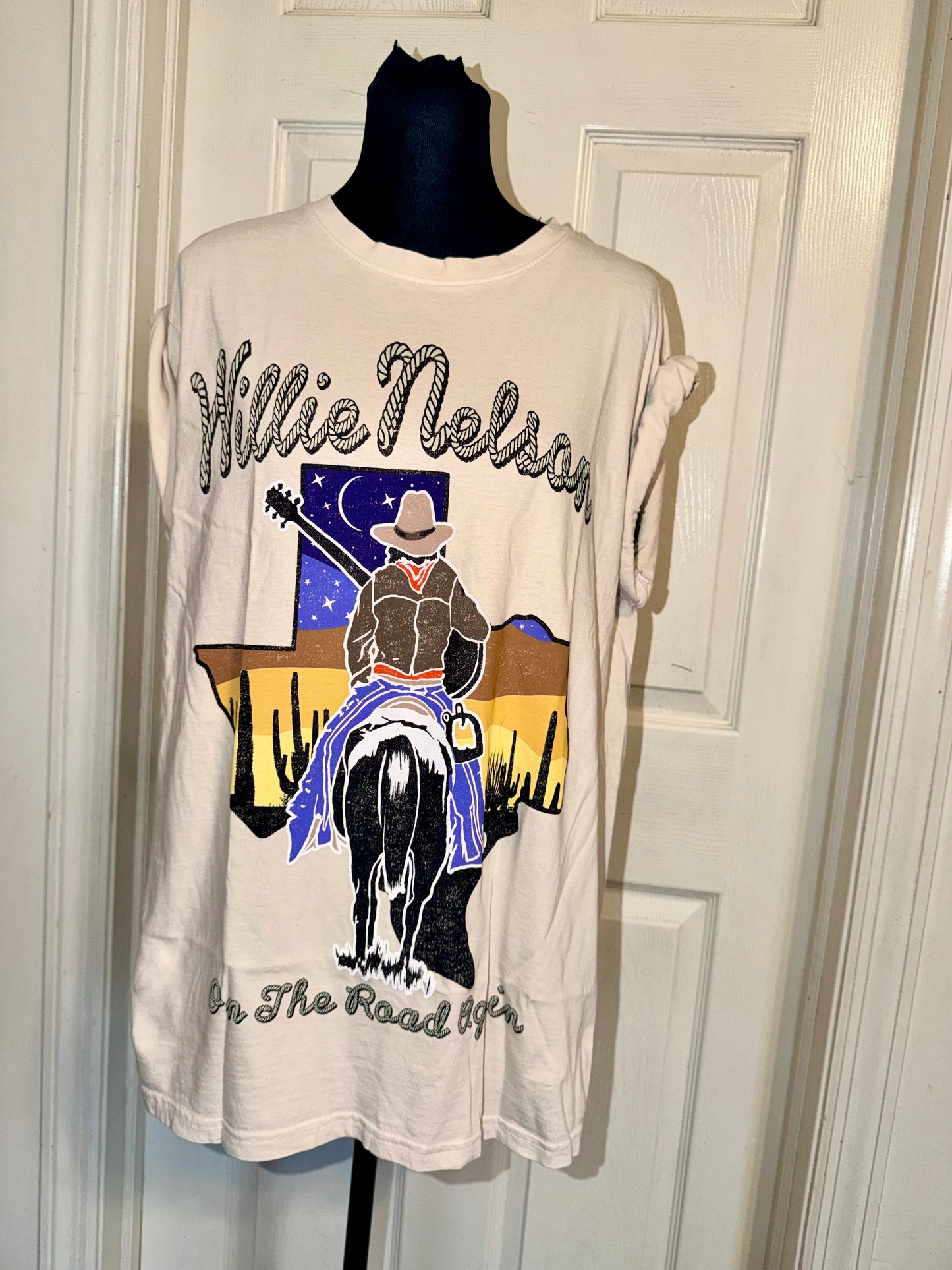 Willie Nelson Double Sided Tee