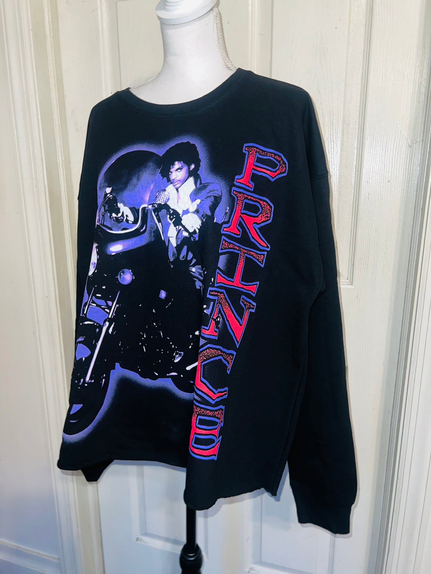 Prince Oversized Distressed Sweatshirt