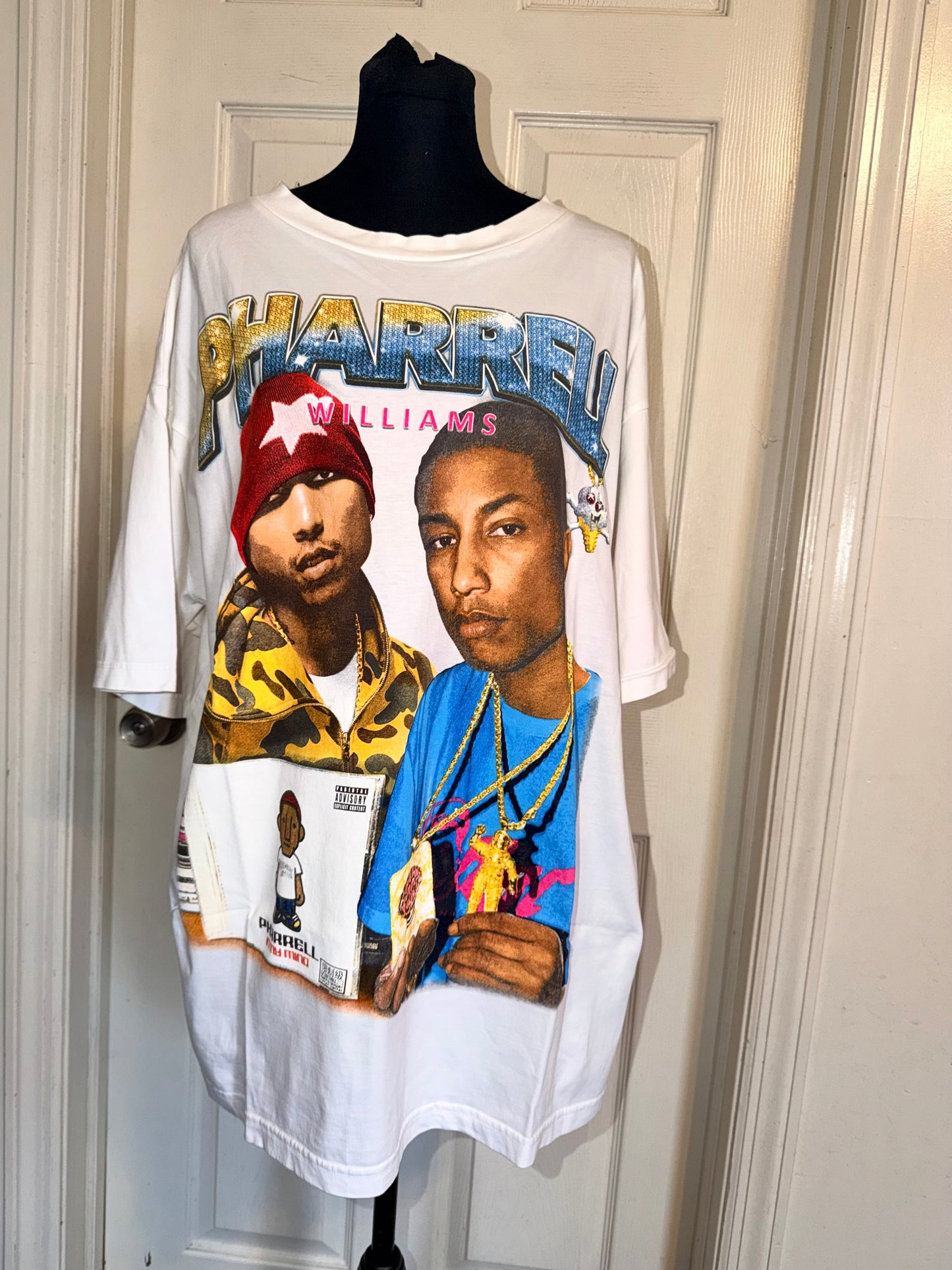 Pharrell Williams Double Sided Oversized Tee