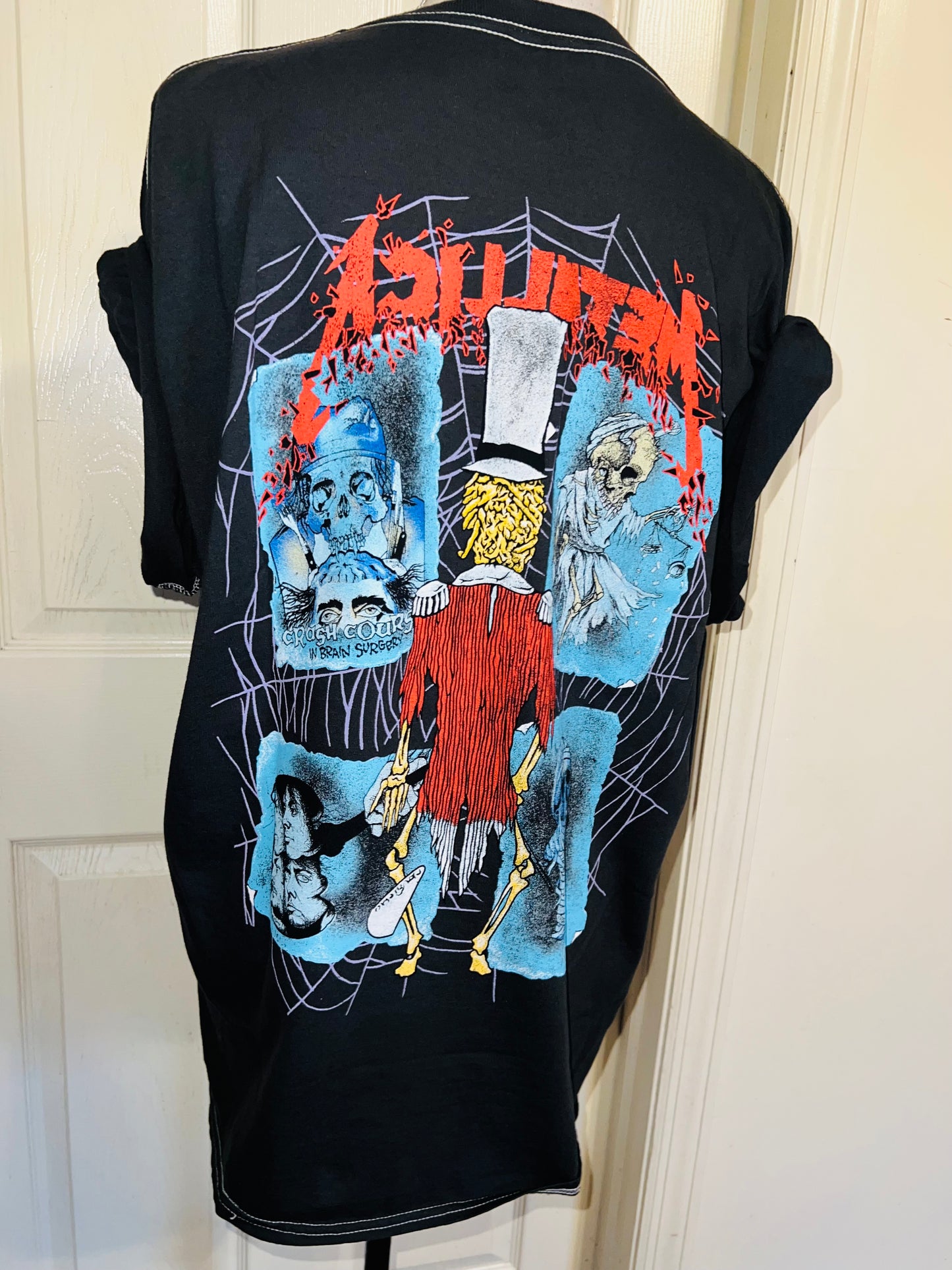 Metallica Double Sided Oversized Distressed Tee