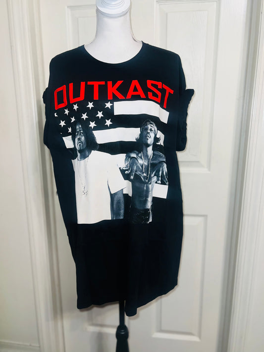 Outkast Oversized Distressed Tee