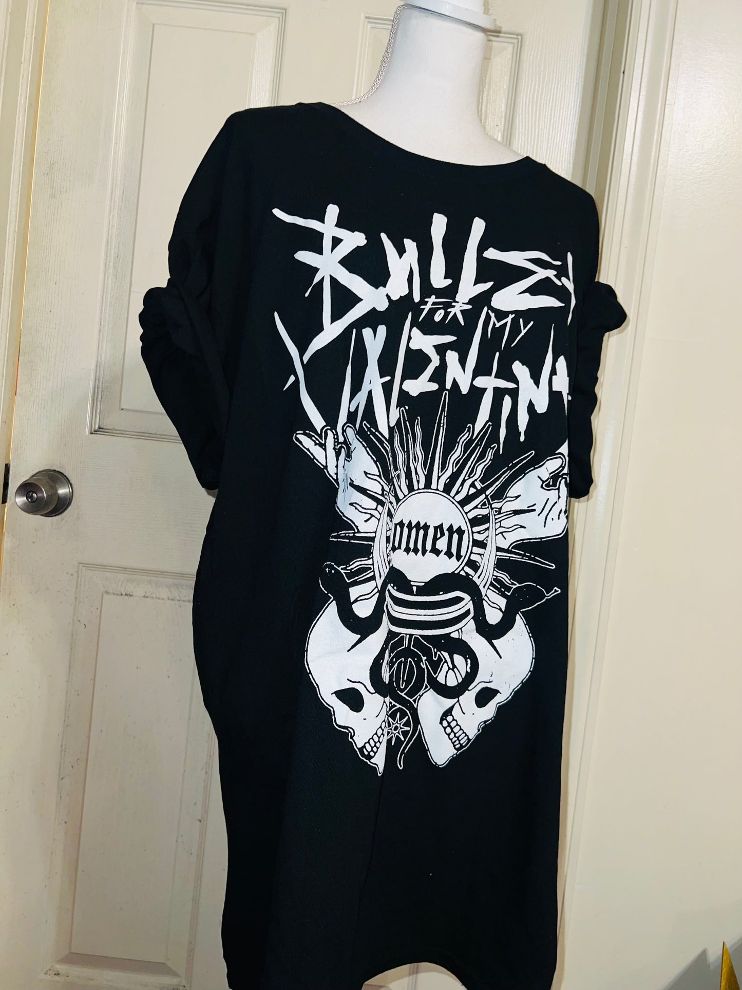 Bullet for my Valentine Oversized Distressed Tee