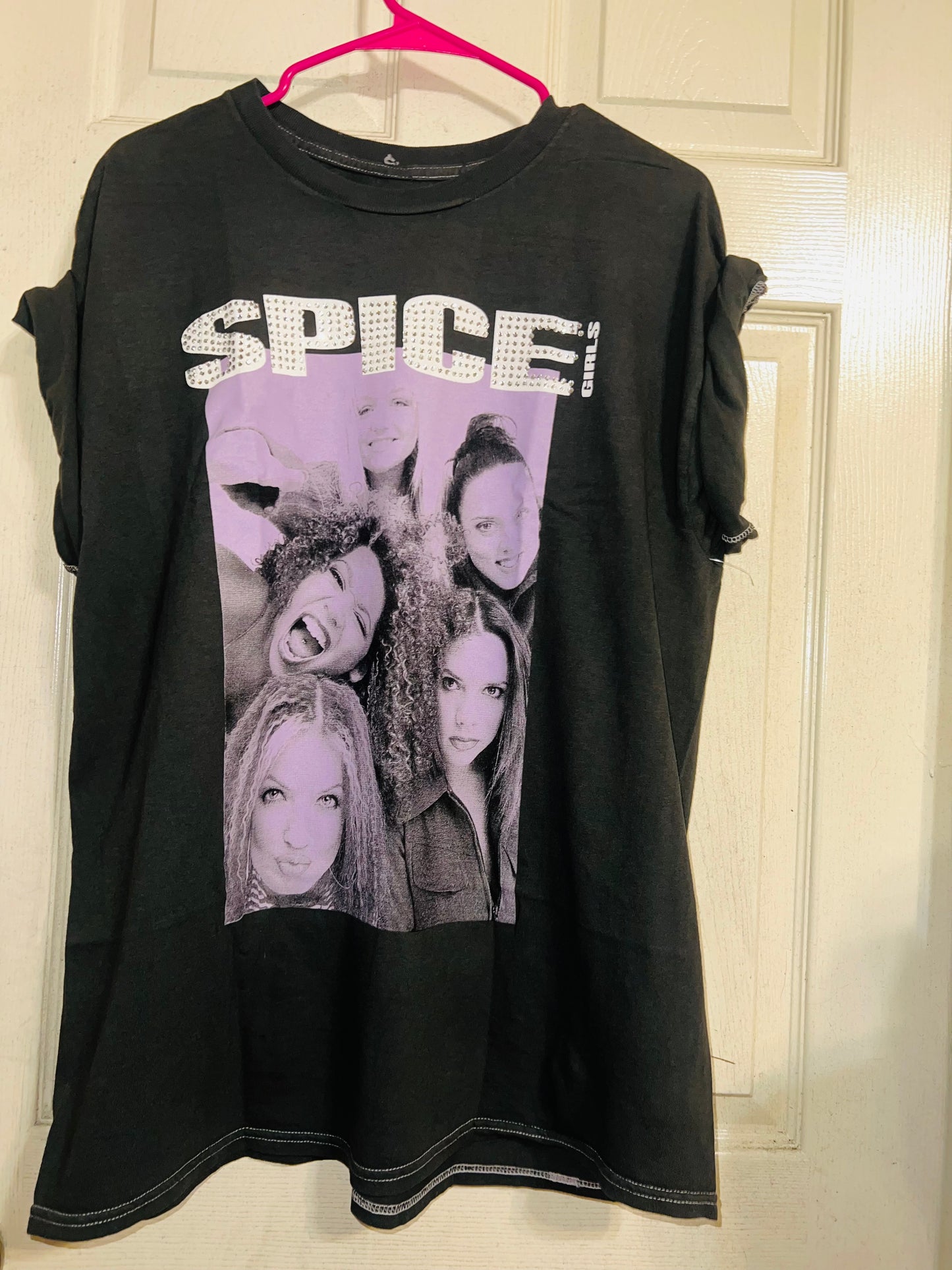 The Spice Girls Oversized Distressed Tee
