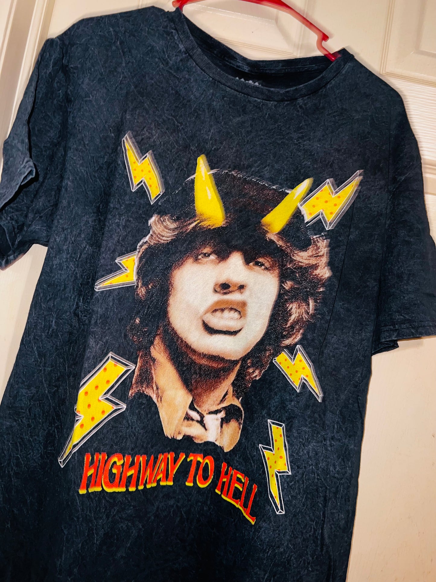 AC/DC Angus Young Highway to Hell Oversized Tee