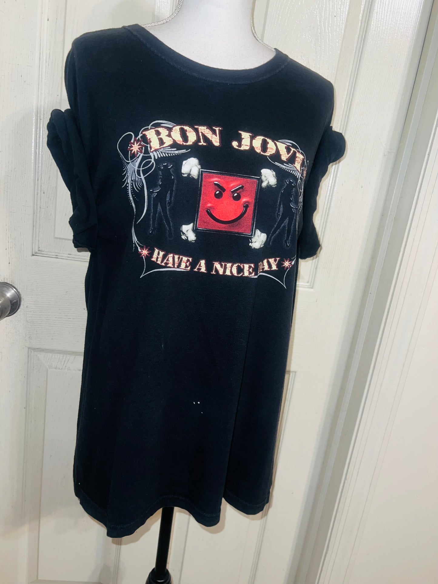 Bon Jovi Vintage Double Sided Tour Tee