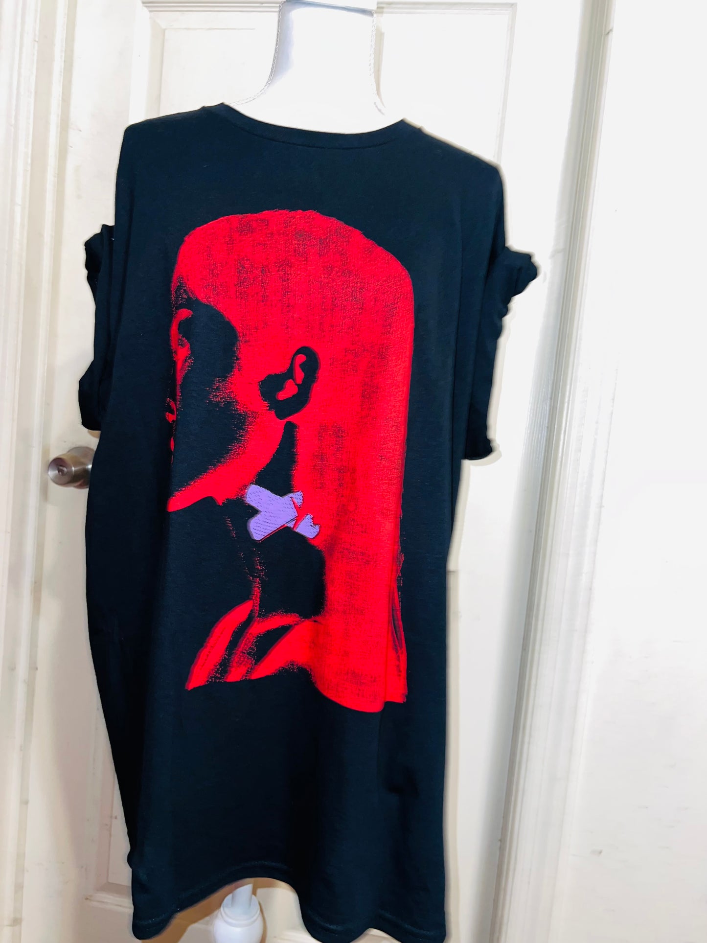 Olivia Rodrigo Double Sided Vampire Distressed Tee