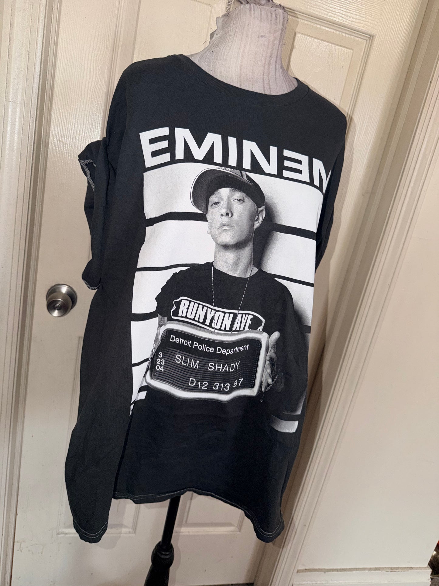 Eminem Oversized Distressed Tee