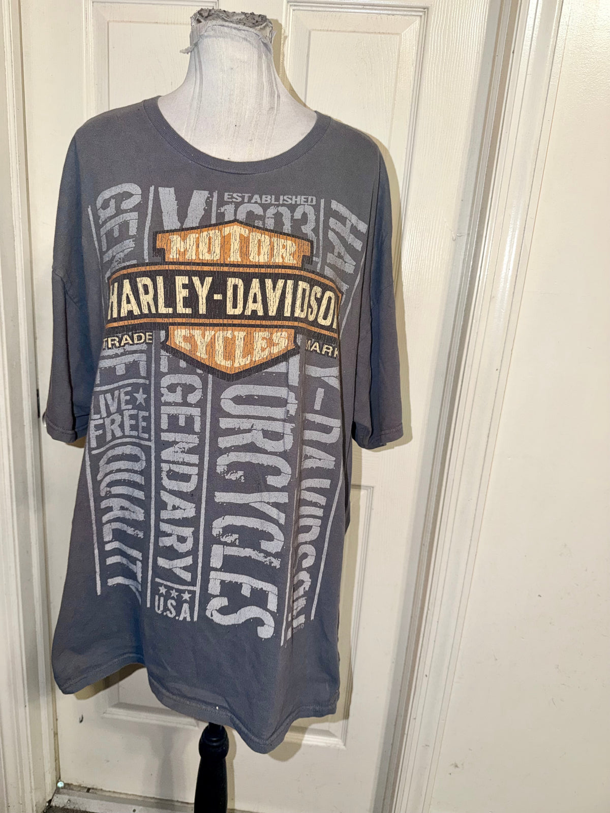 Harley Davidson Vintage Double Sided Tee