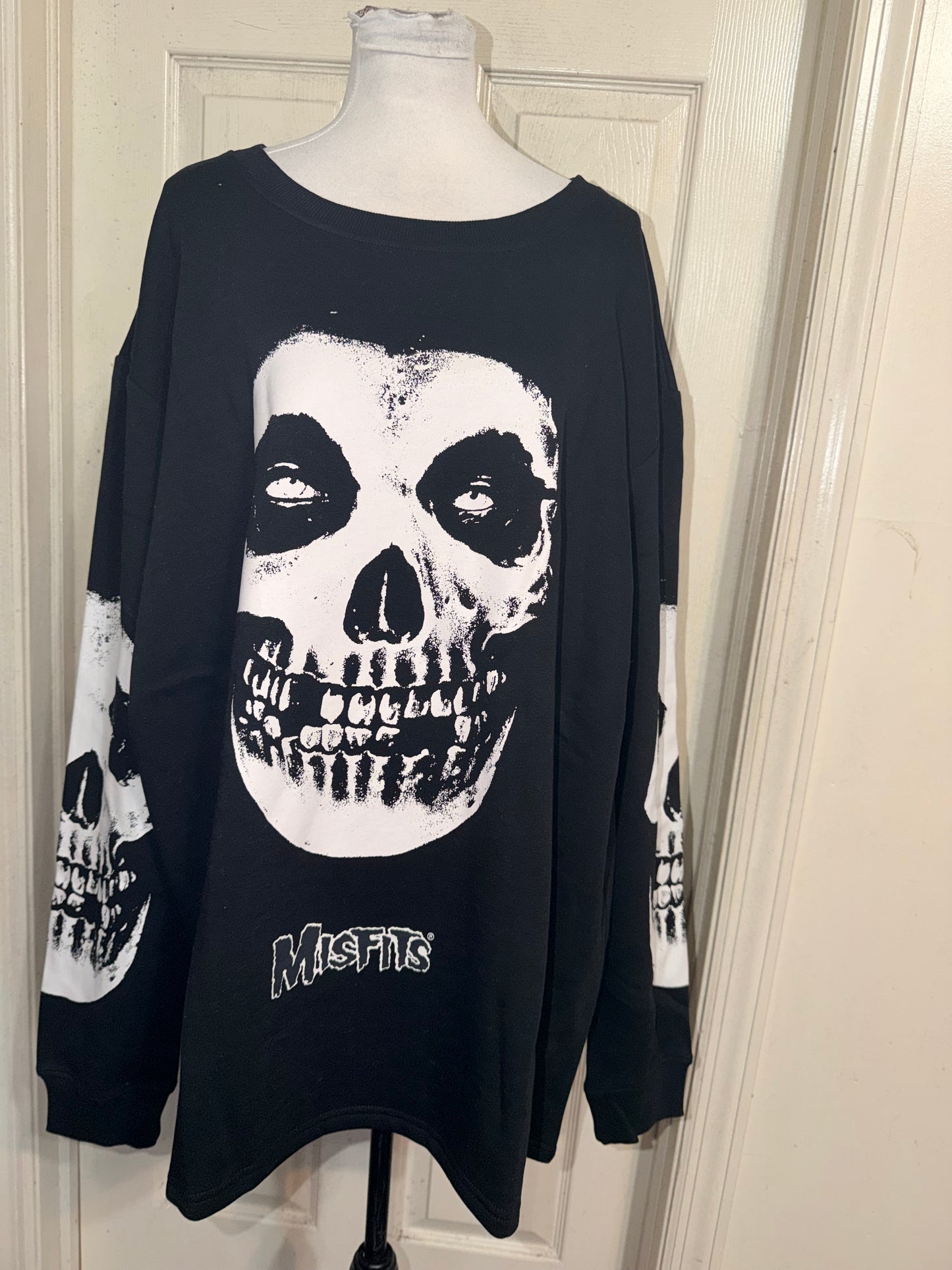 The Misfits Oversized Distressed Sweatshirt
