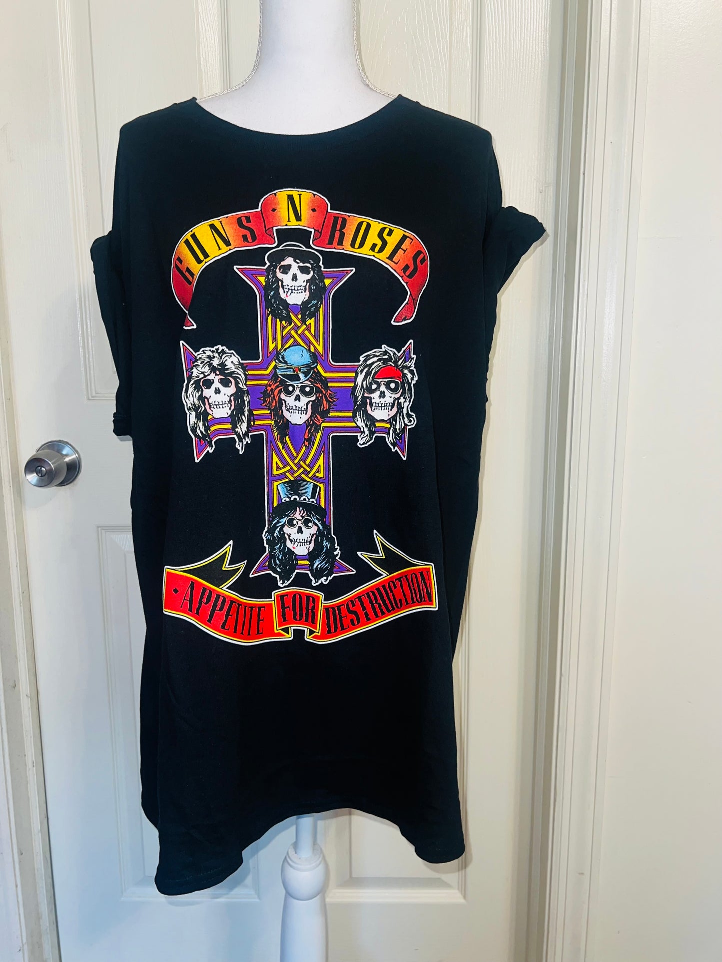 Guns N’ Roses Oversized Distressed Tee