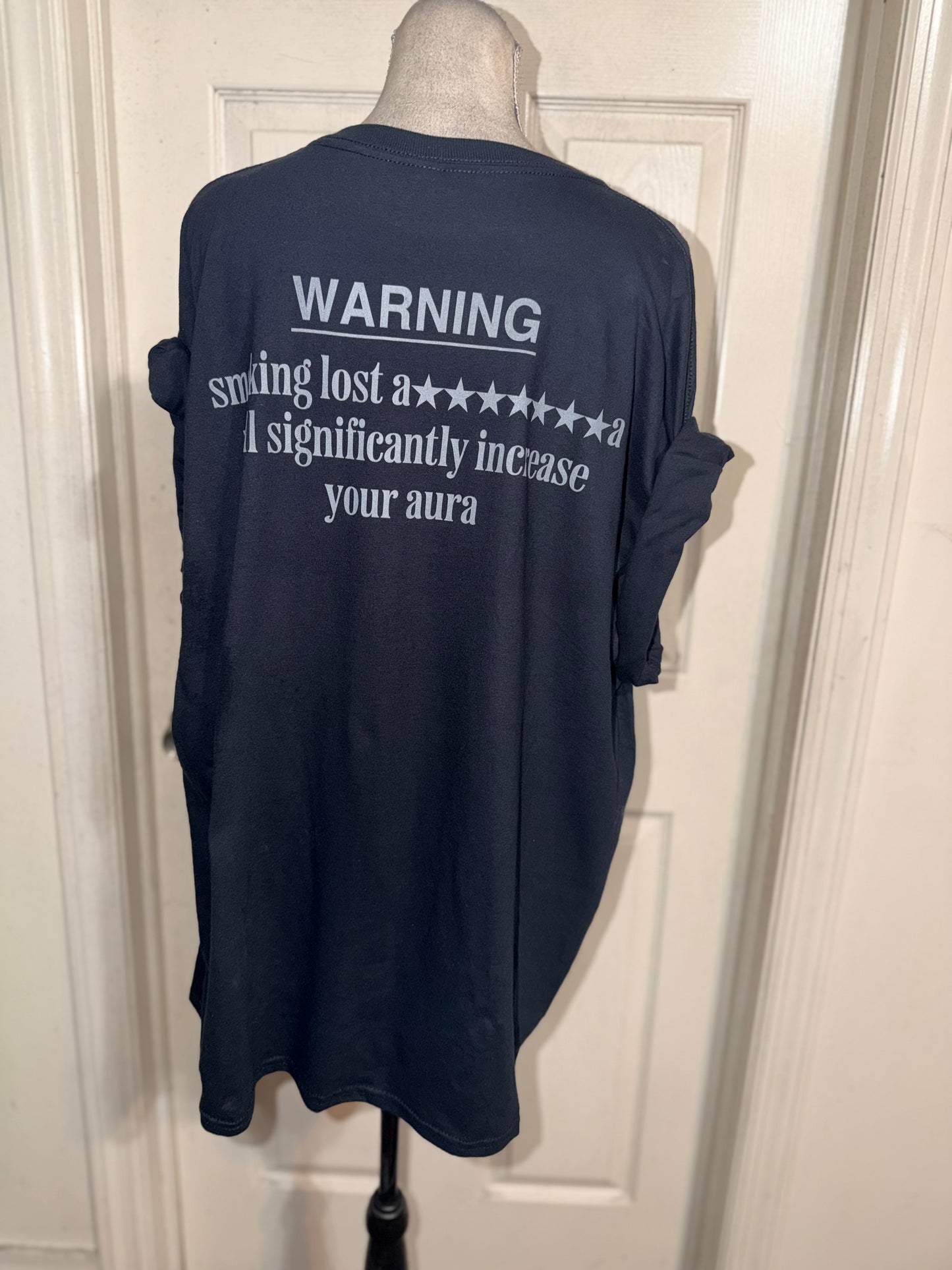 Machine Gun Kelly Double Sided Oversized Distressed Tee