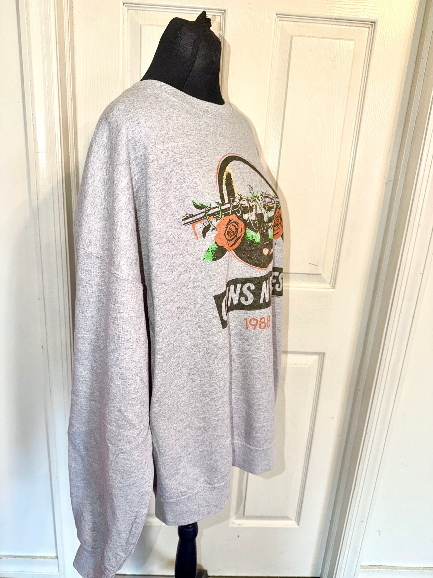 Guns N’ Roses Double Sided Oversized Sweatshirt