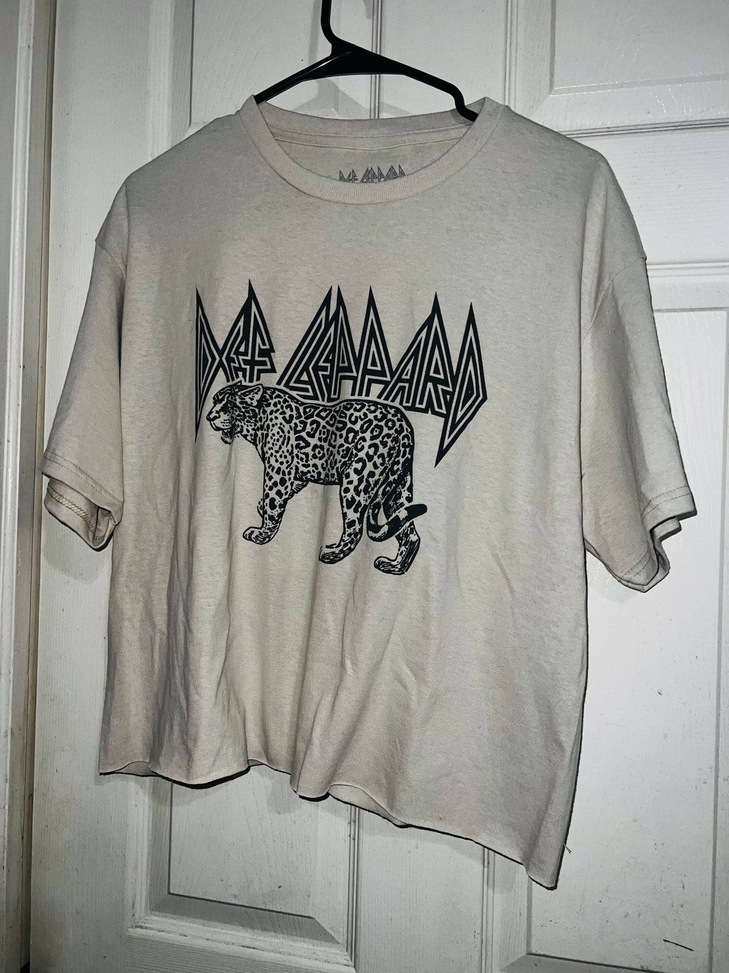 Def Leppard Oversized Tee