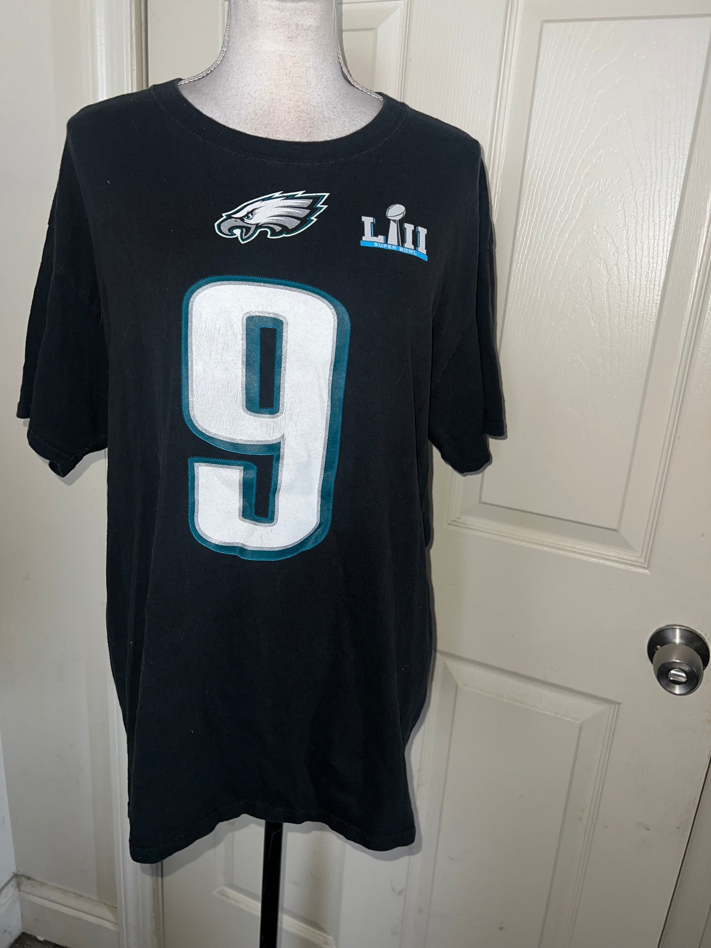Philadelphia Eagles Nick Foles Super Bowl Distressed Tee
