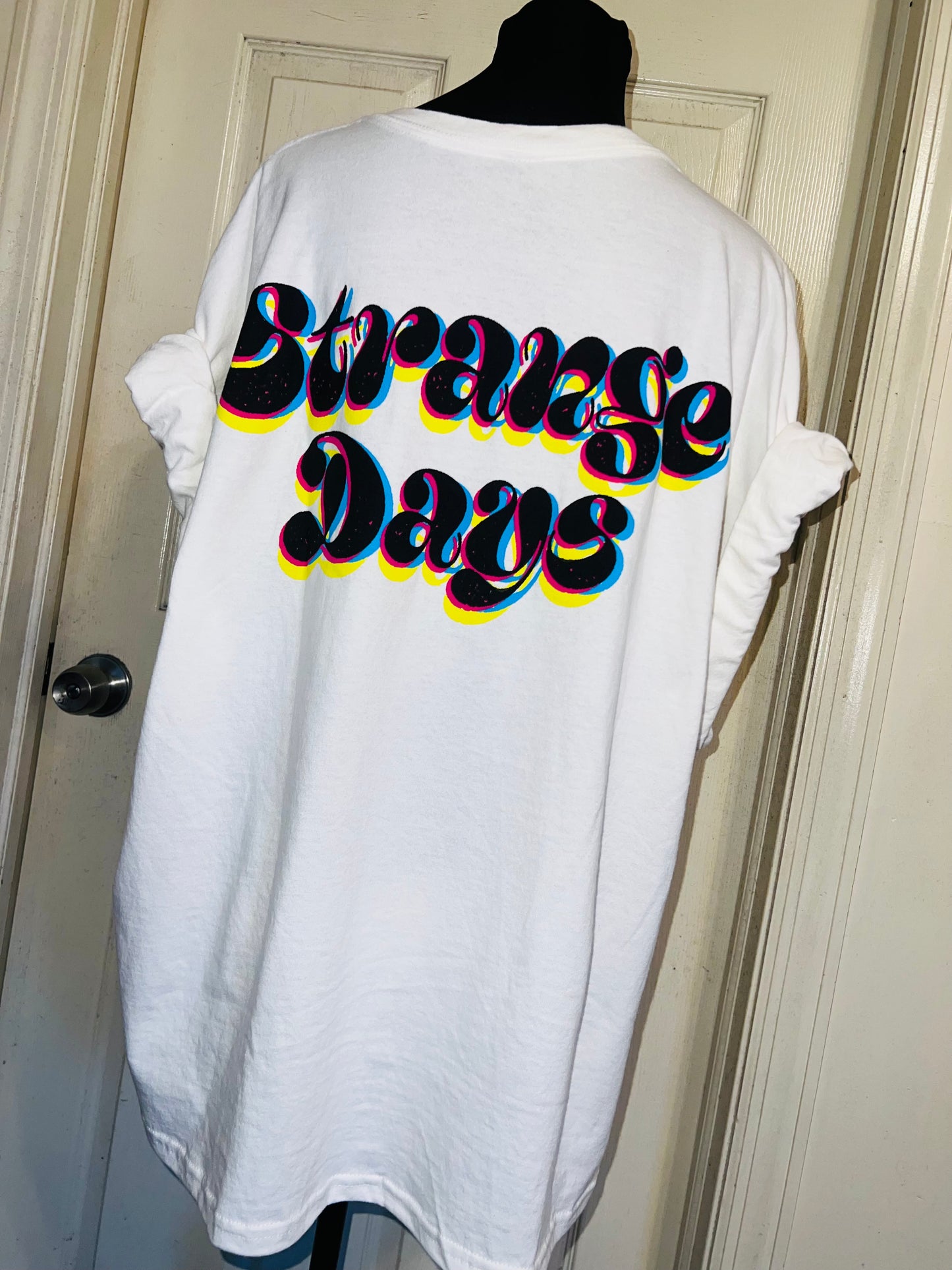 The Doors Double Sided Oversized Distressed Tee