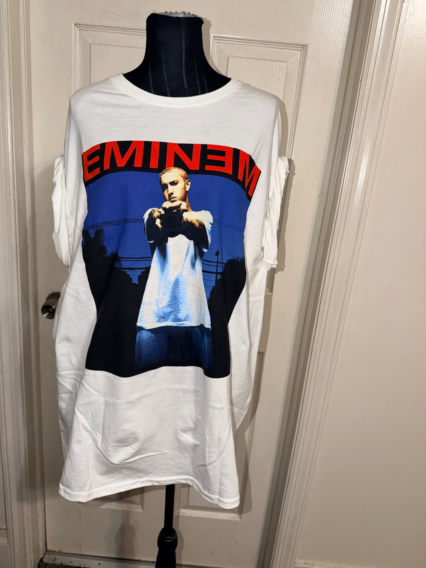 Eminem Oversized Distressed Tee