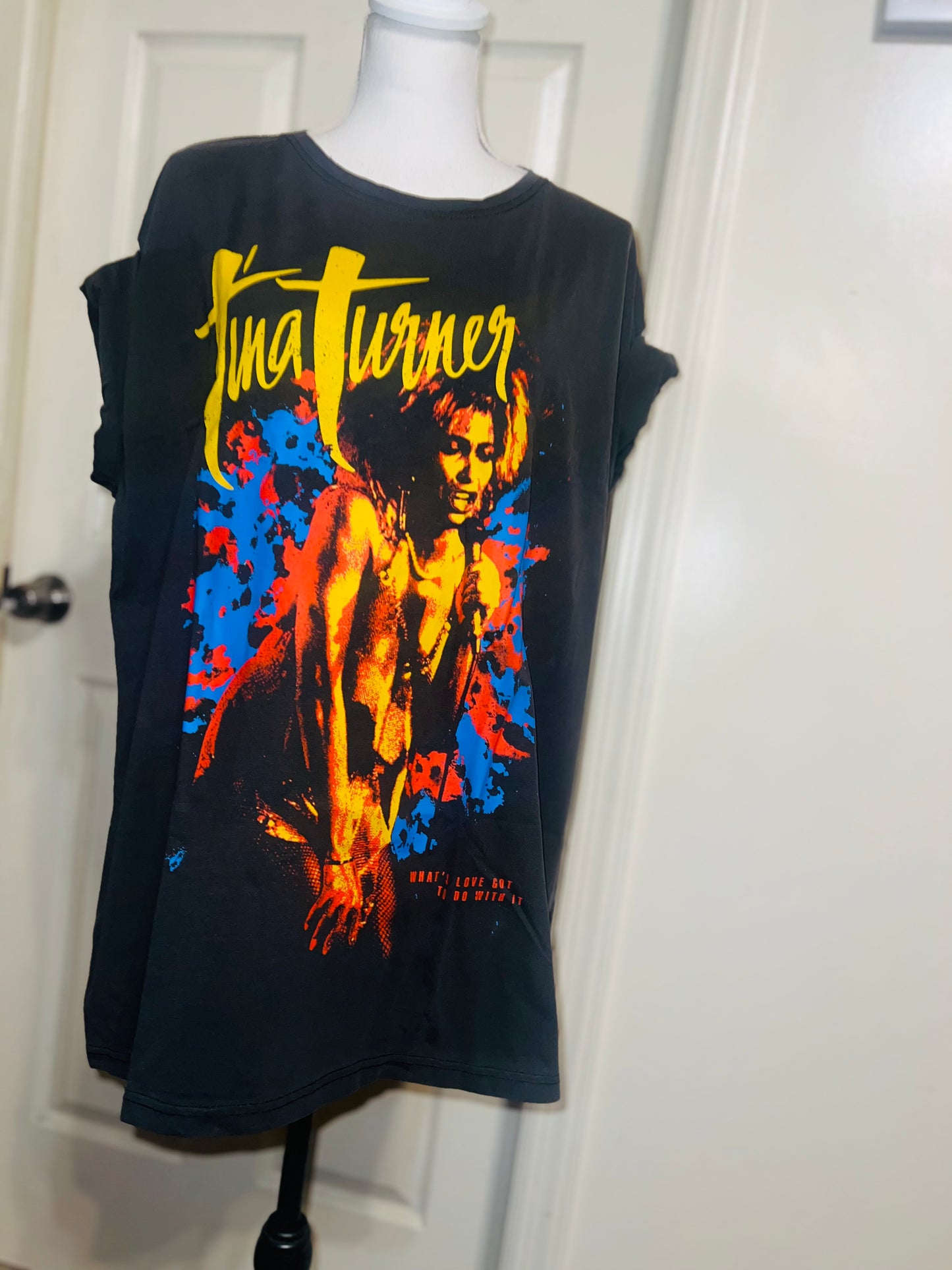 Tina Turner Oversized Distressed Tee
