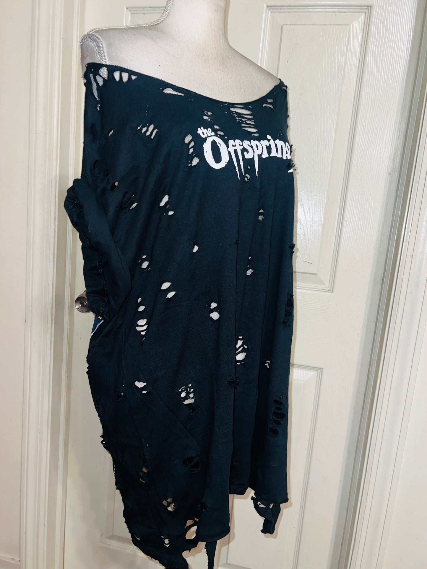 The Offspring Double Sided Oversized Distressed Tee