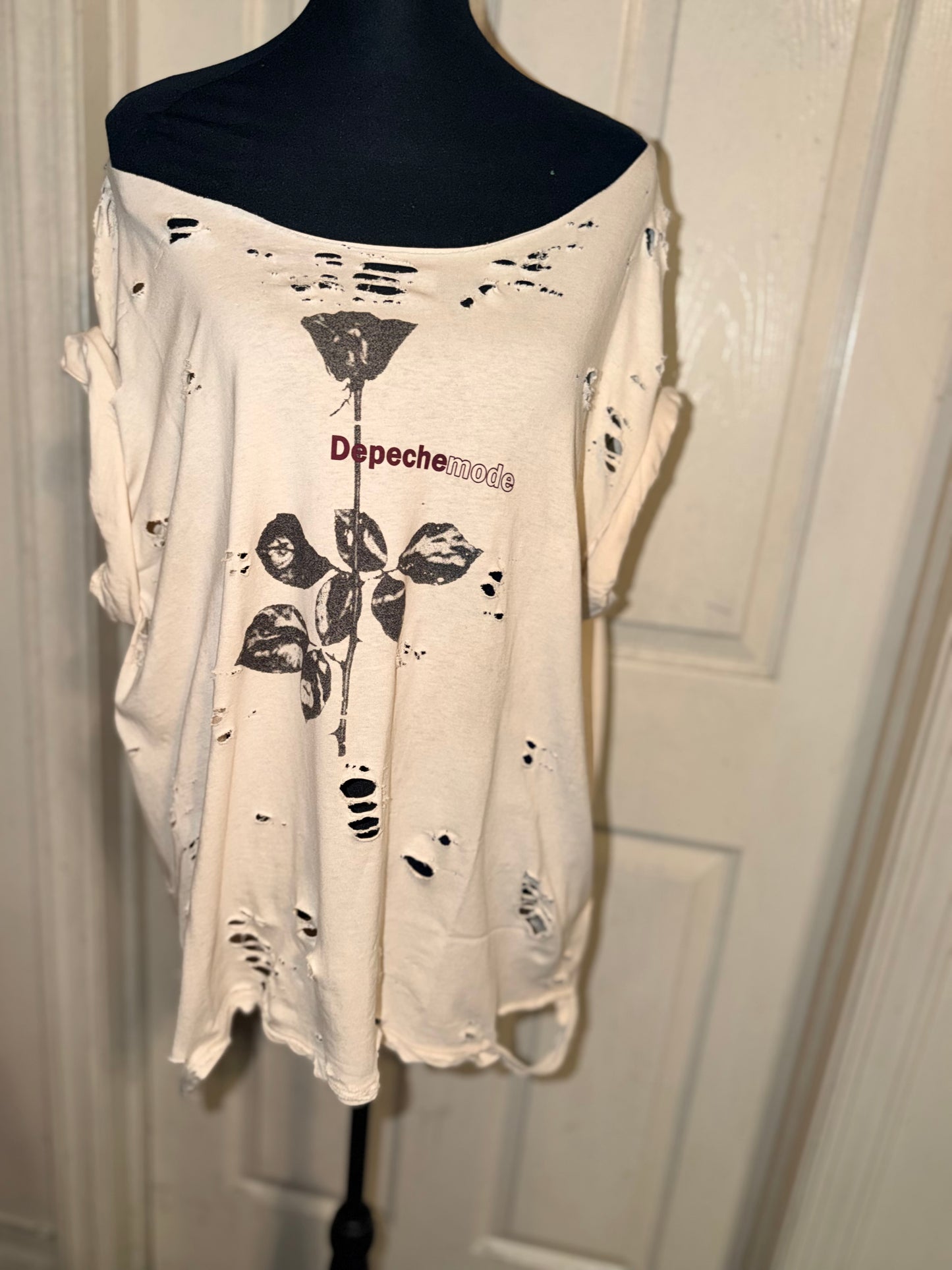 Depeche Mode Oversized Distressed Tee (as is)