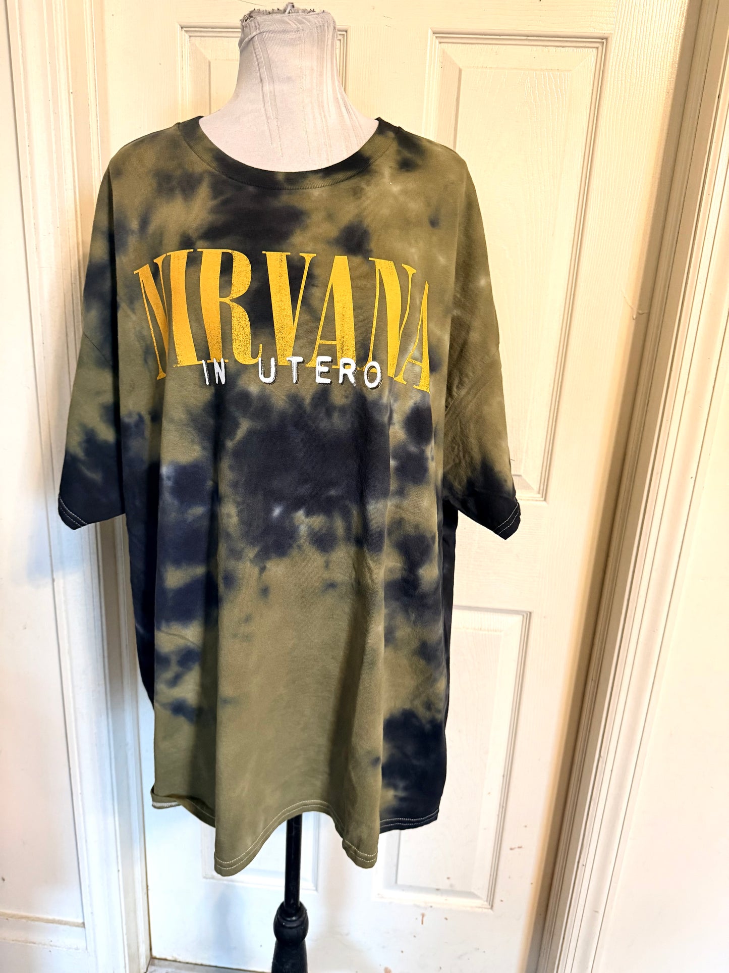 Nirvana Double Sided Oversized Tee