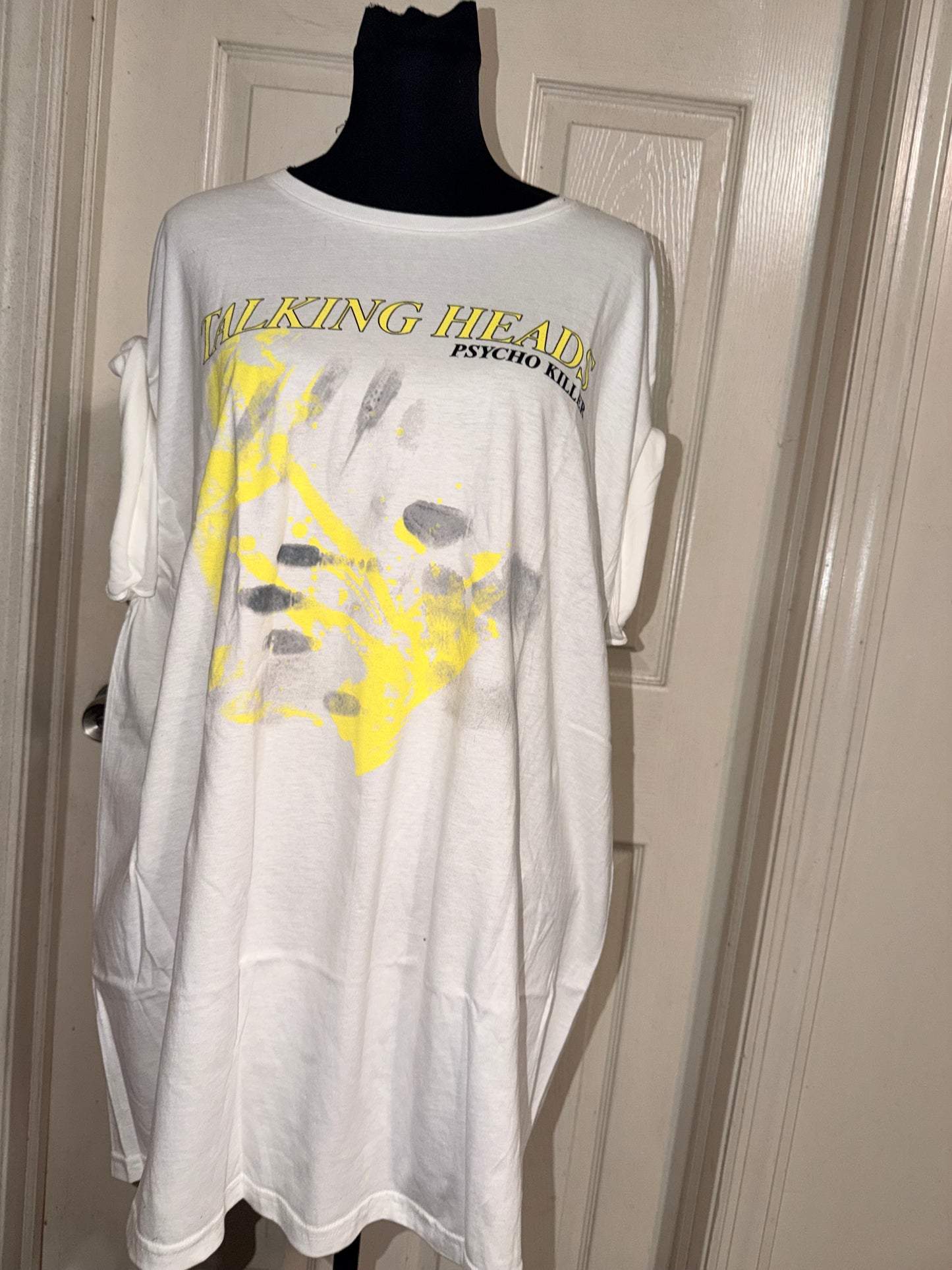 The Talking Heads Oversized Distressed Tee