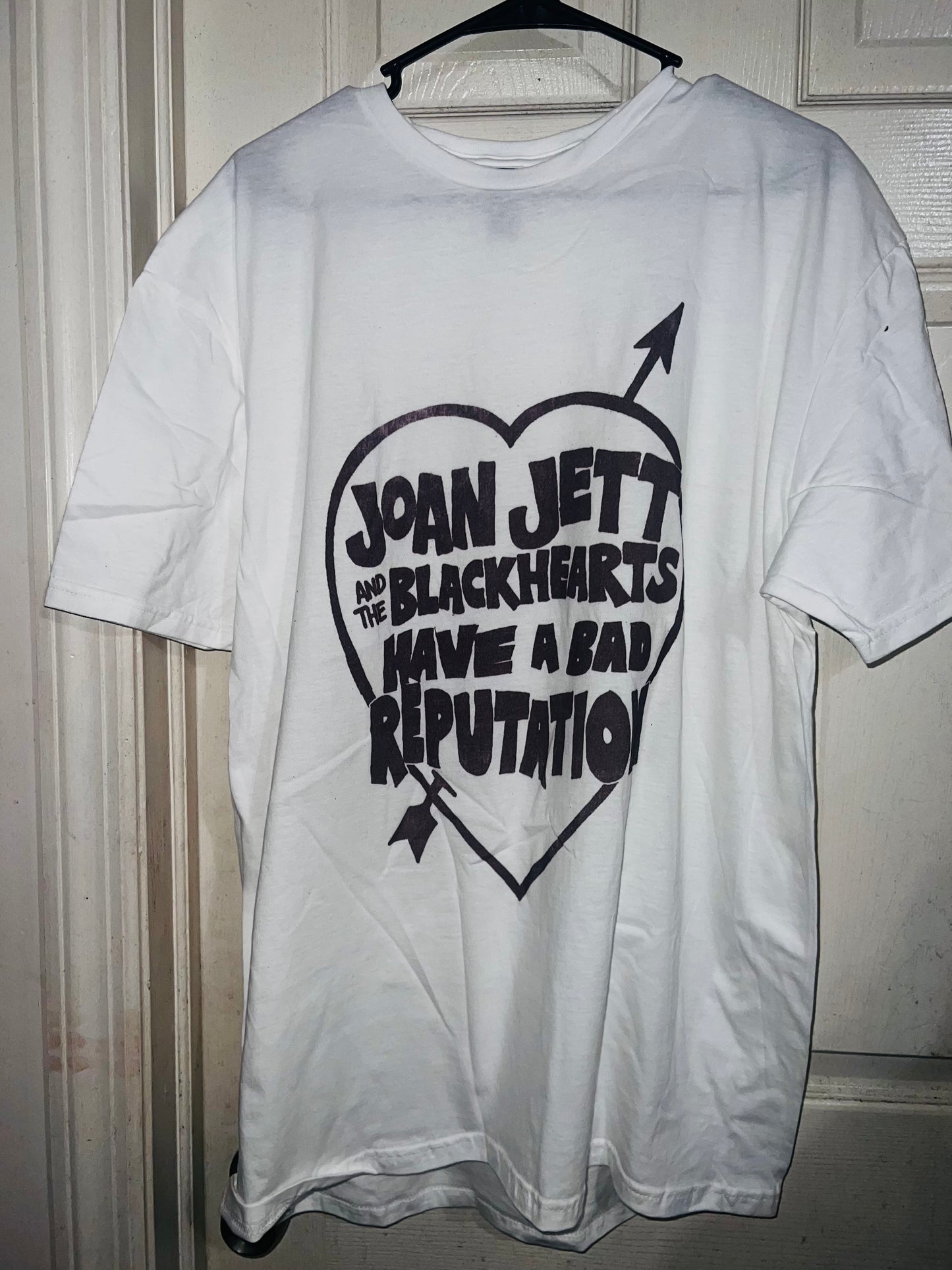 Joan Jett and the BlackHearts Oversized Distressed Tee