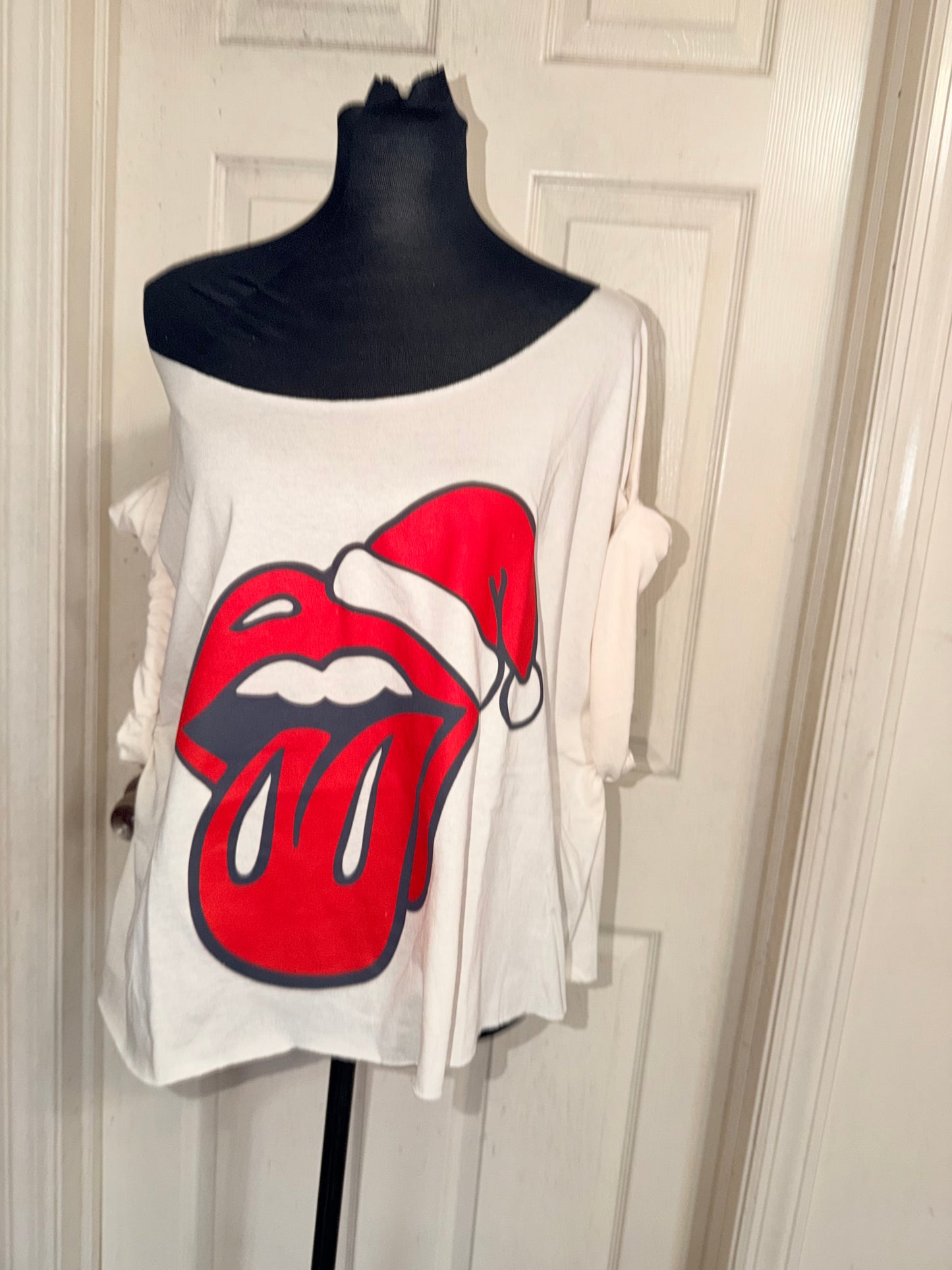 The Rolling Stones OFTS Oversized Distressed Tee