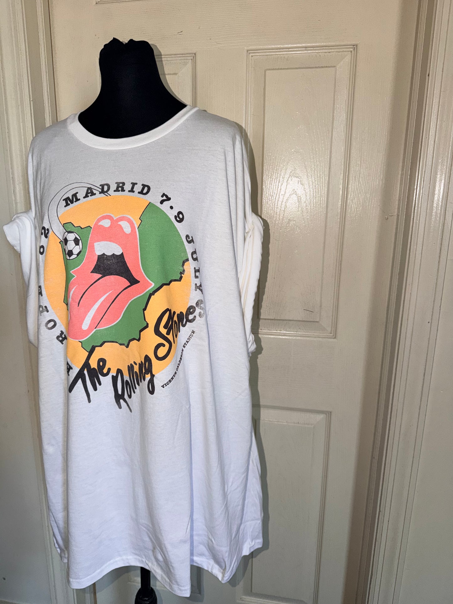 The Rolling Stones Oversized Distressed Tee