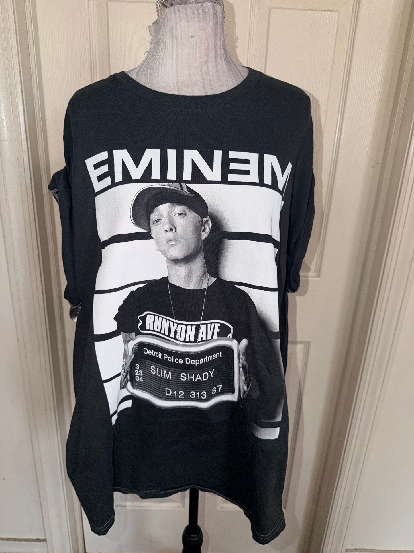 Eminem Oversized Distressed Tee
