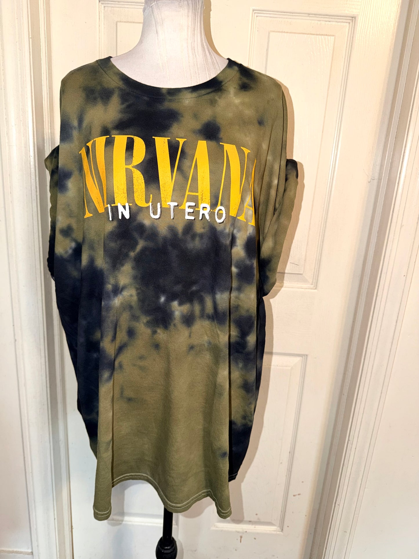 Nirvana Double Sided Oversized Tee