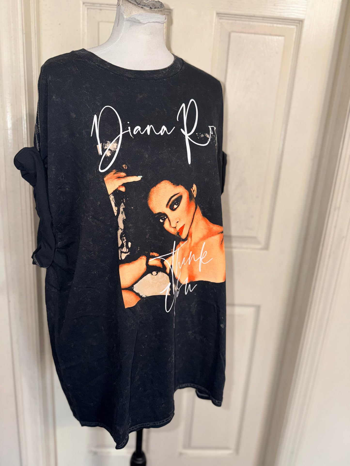 Diana Ross Oversized Distressed Tee