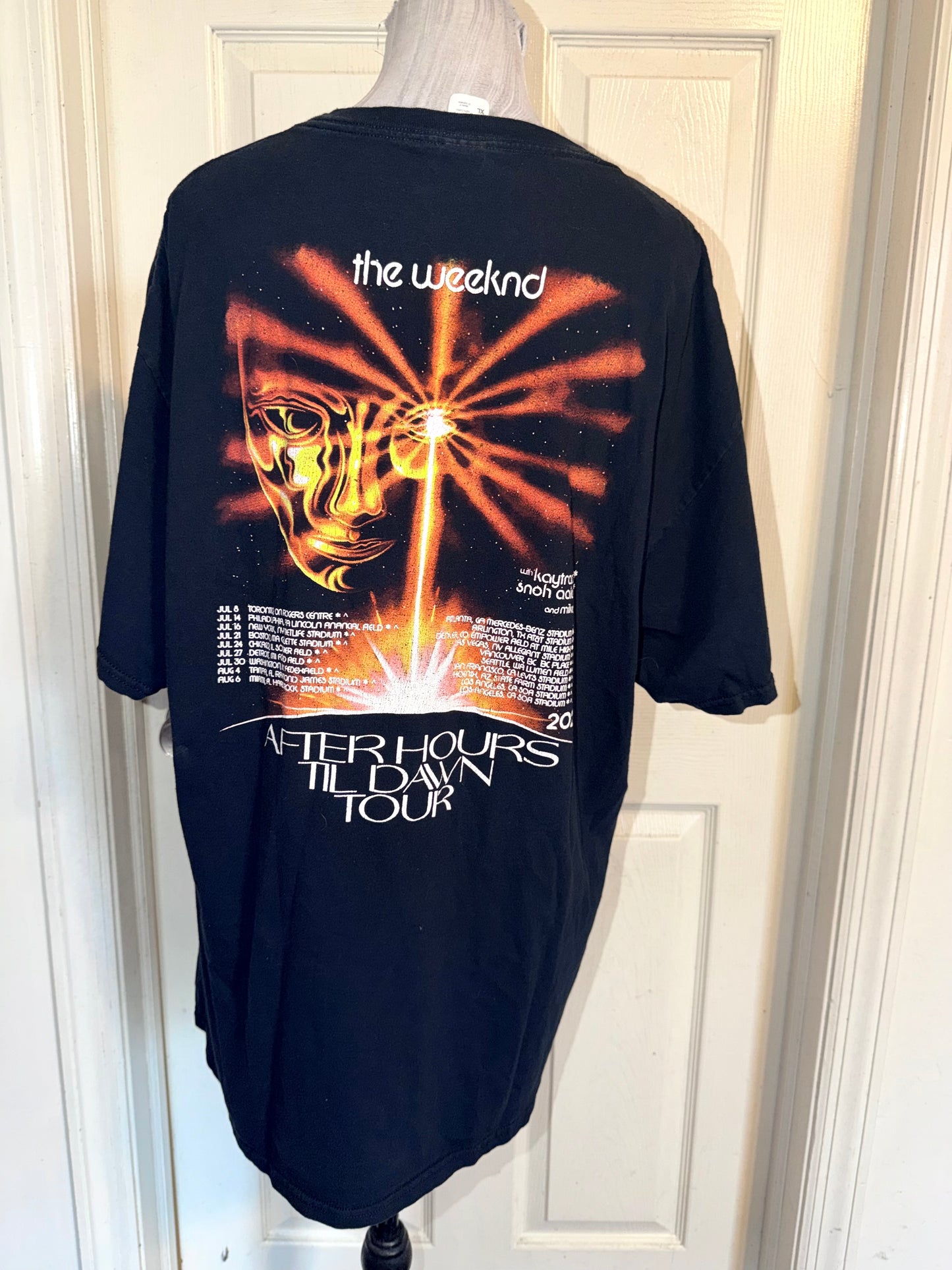 The Weeknd Double Sided Oversized Tee