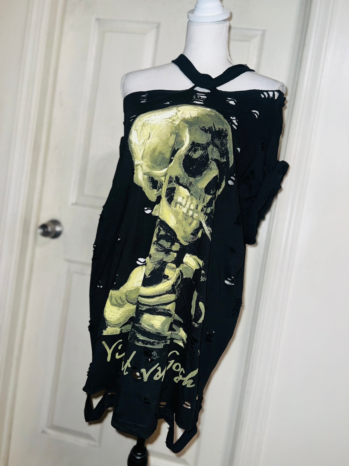 Vincent Van Gogh Oversized Distresed Tee (read description)