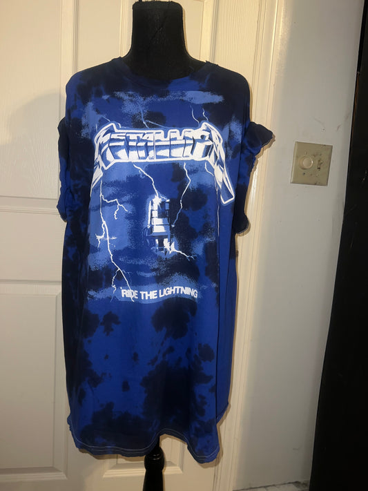 Metallica Double Sided Oversized Tee