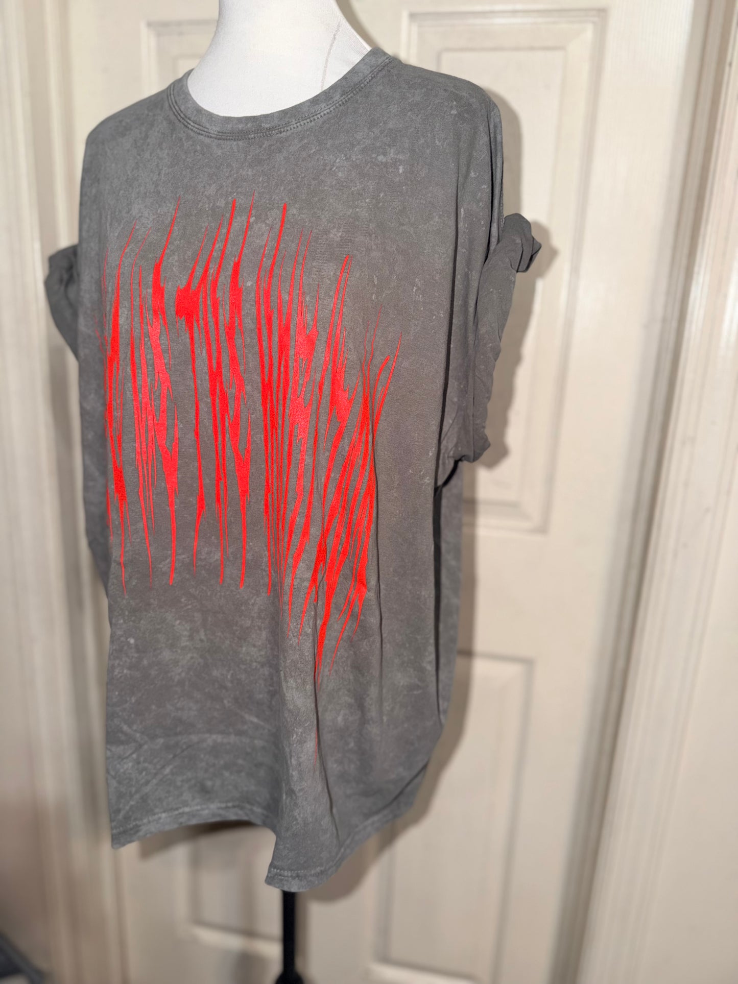 Bring Me the Horizon Double Sided Oversized Distressed Tee