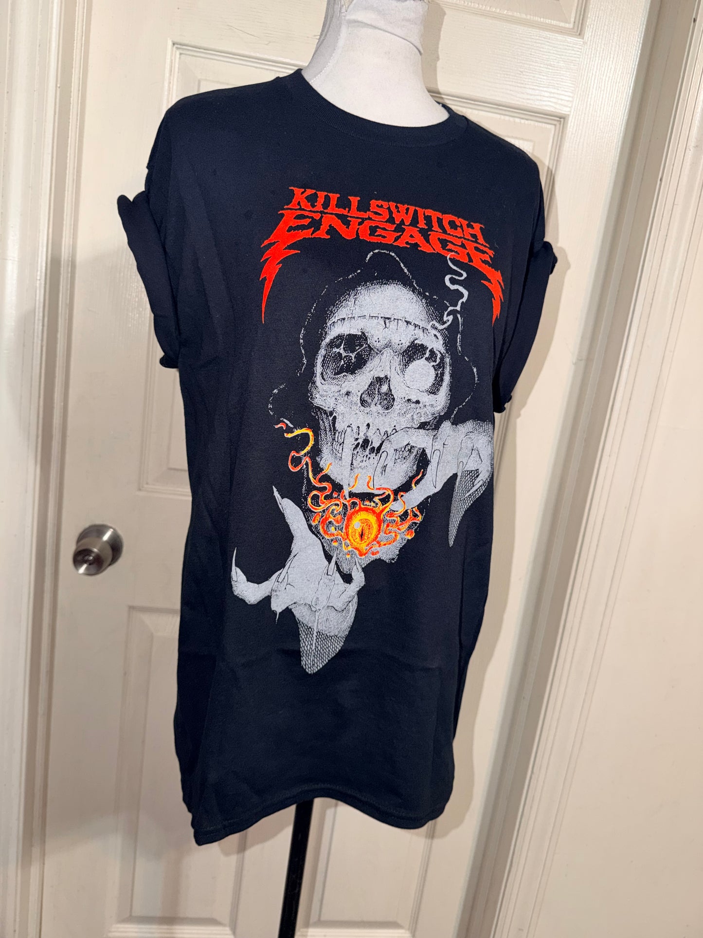 Killswitch Engage Oversized Distressed Tee