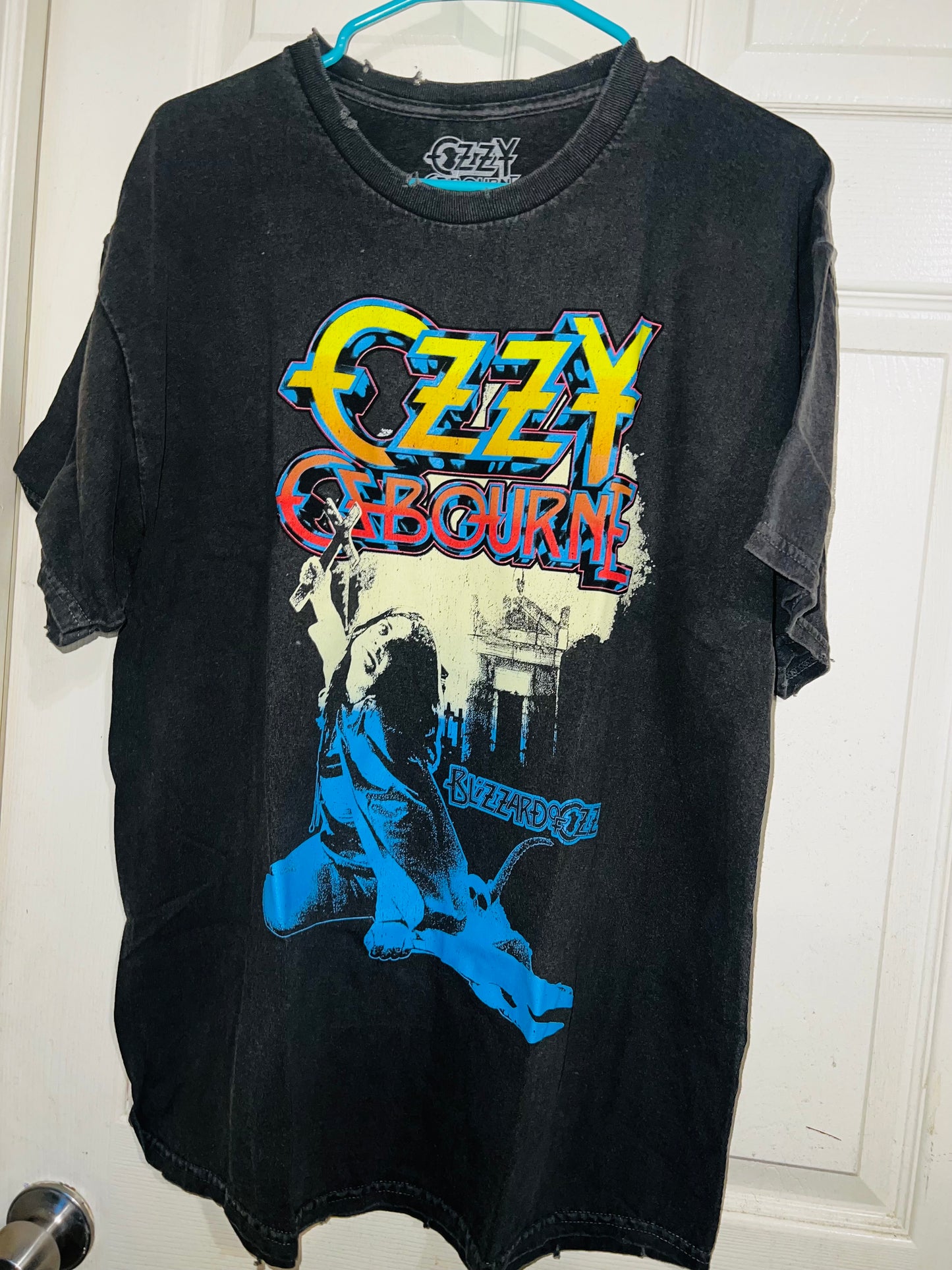Ozzy Osbourne Oversized Distressed Tee