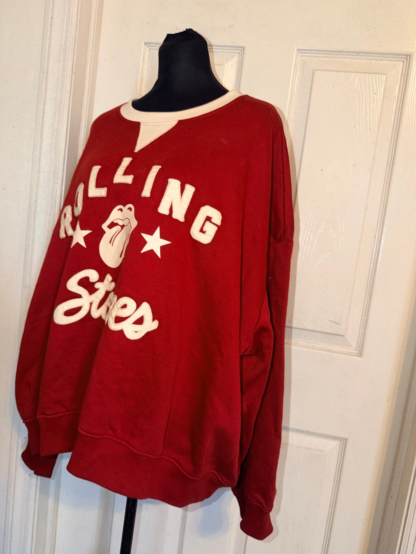 The Rolling Stones Oversized Distressed Tee