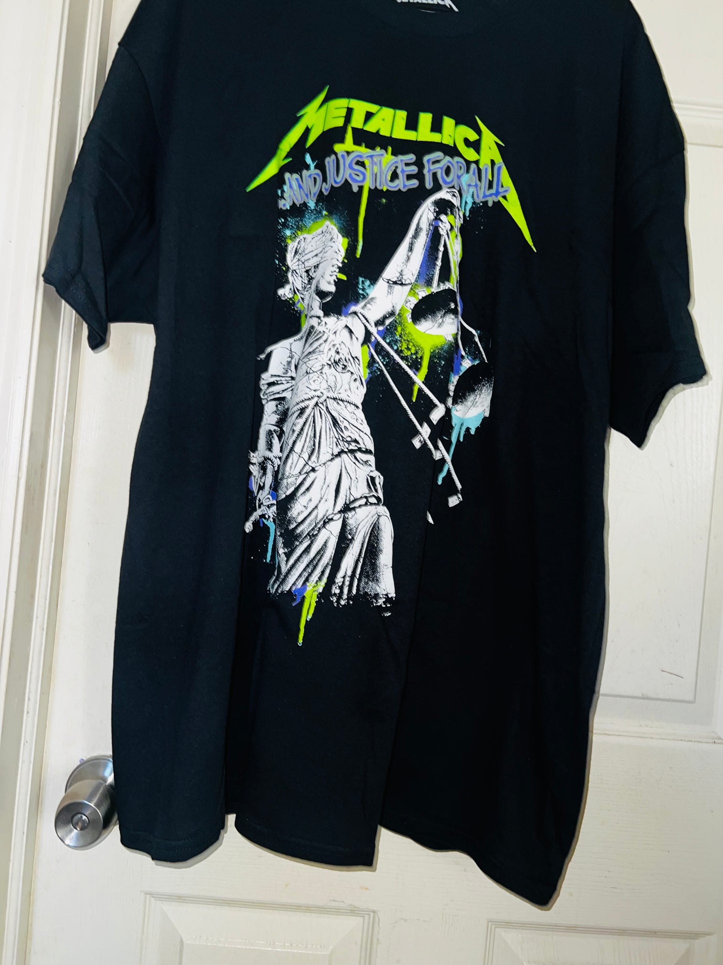 Metallica Justice Oversized Tee