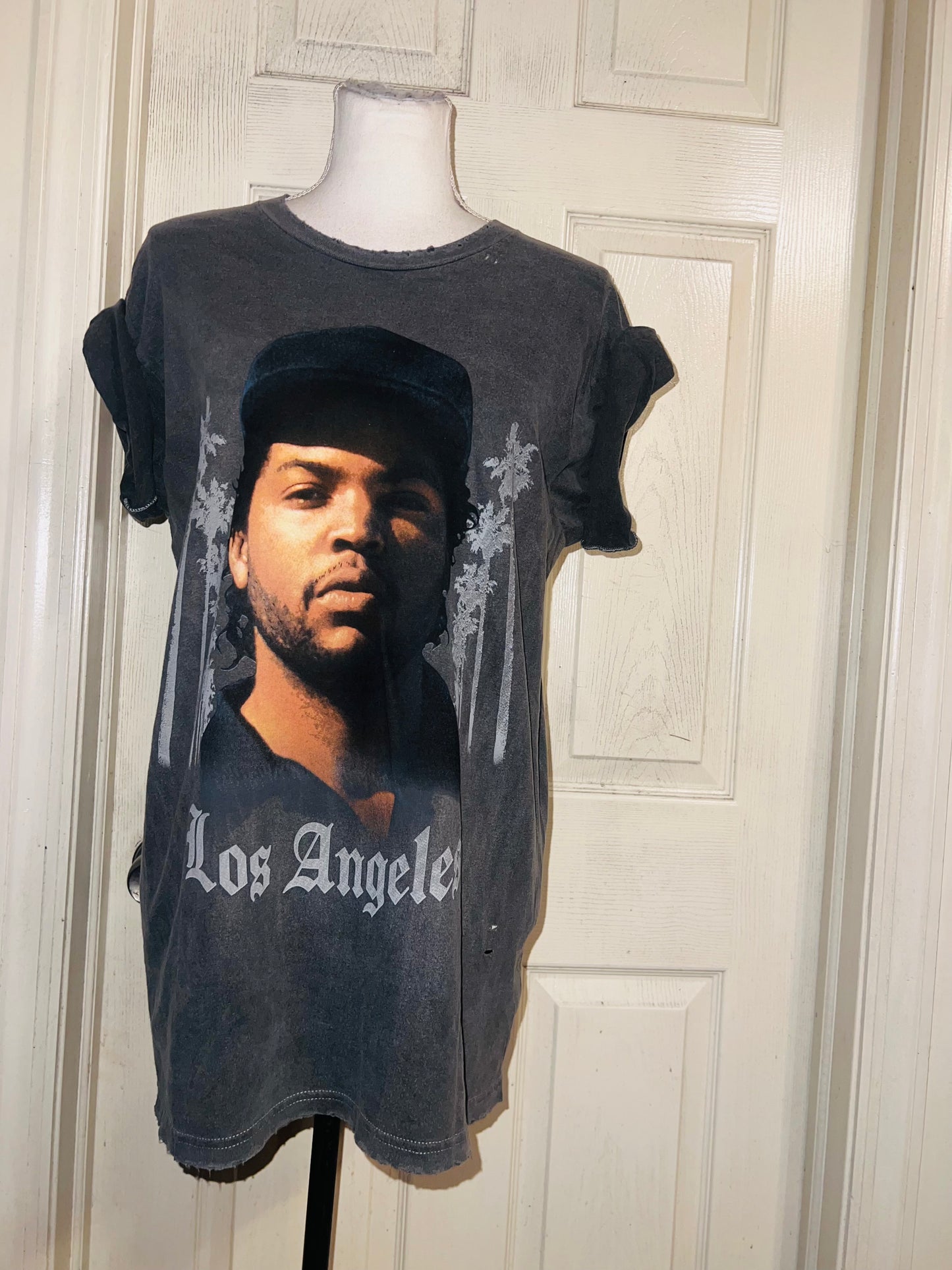 Boyz in The Hood Double Sided Oversized Distressed Tee