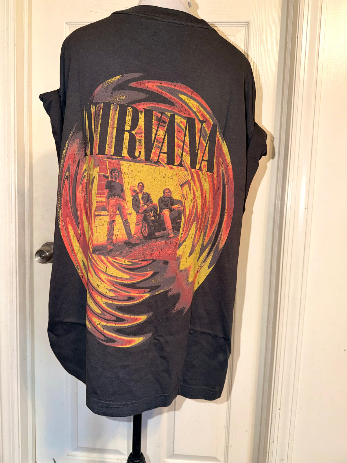 Nirvana Double Sided Oversized Tee