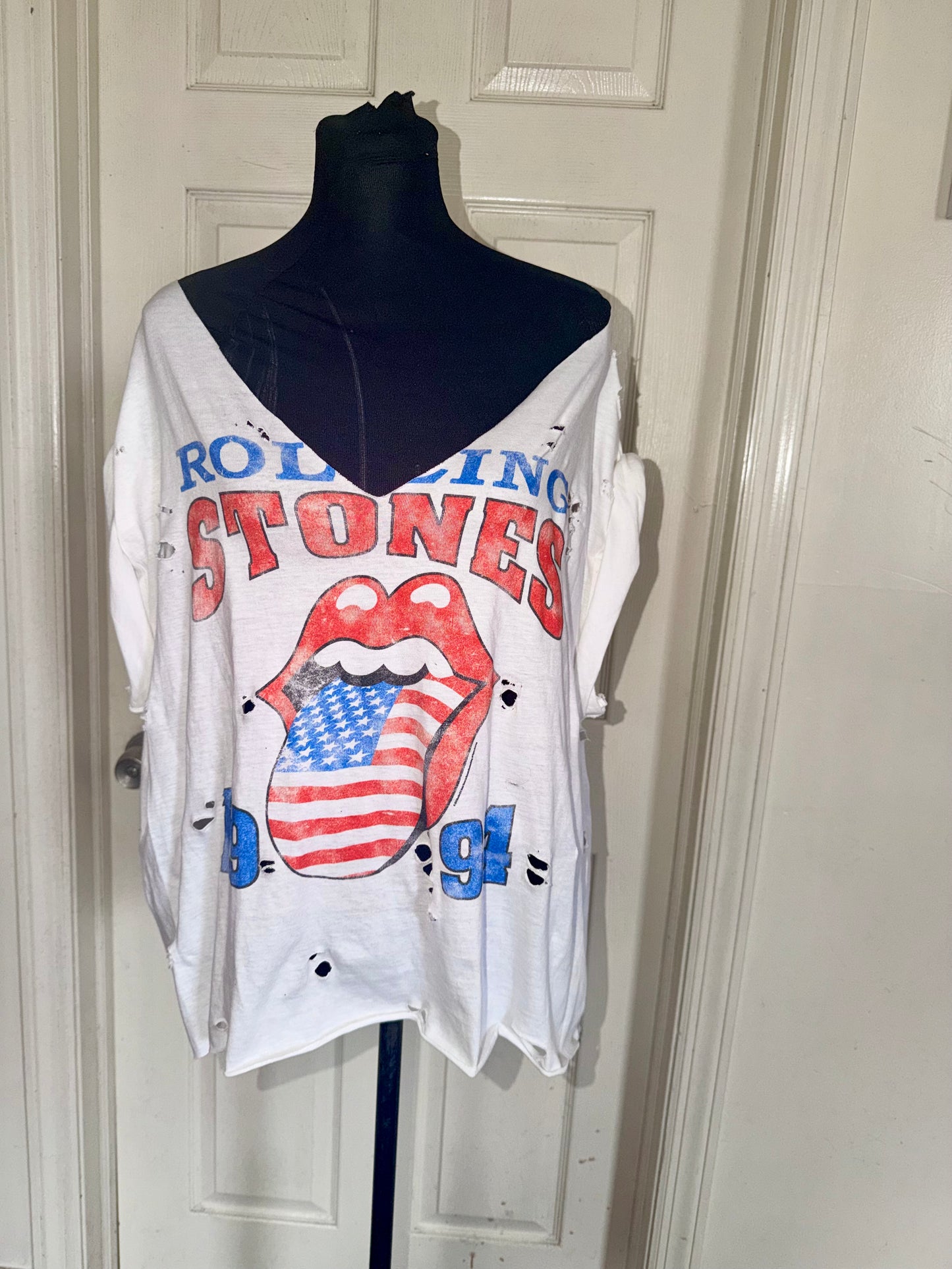 The Rolling Stones Open Back Bow Tee (as is)