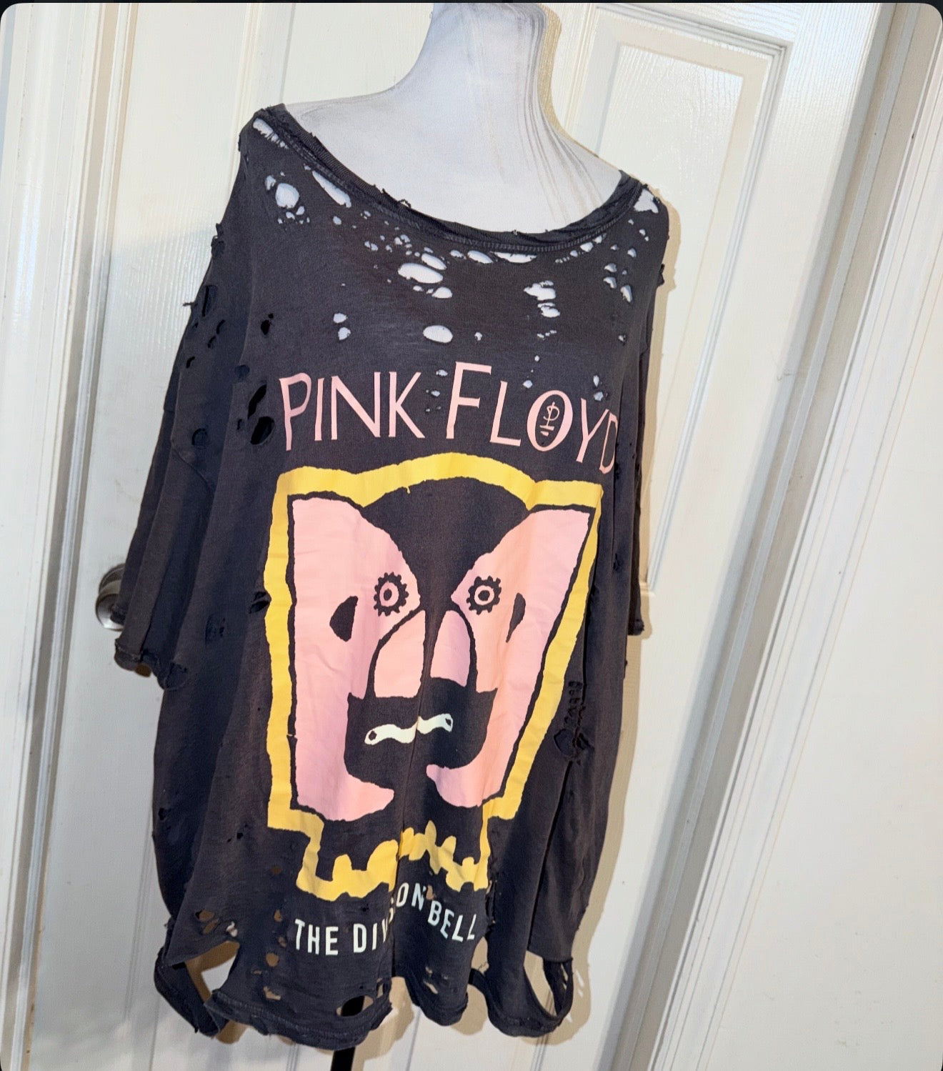 Pink Floyd Oversized Distressed Tee (as is)