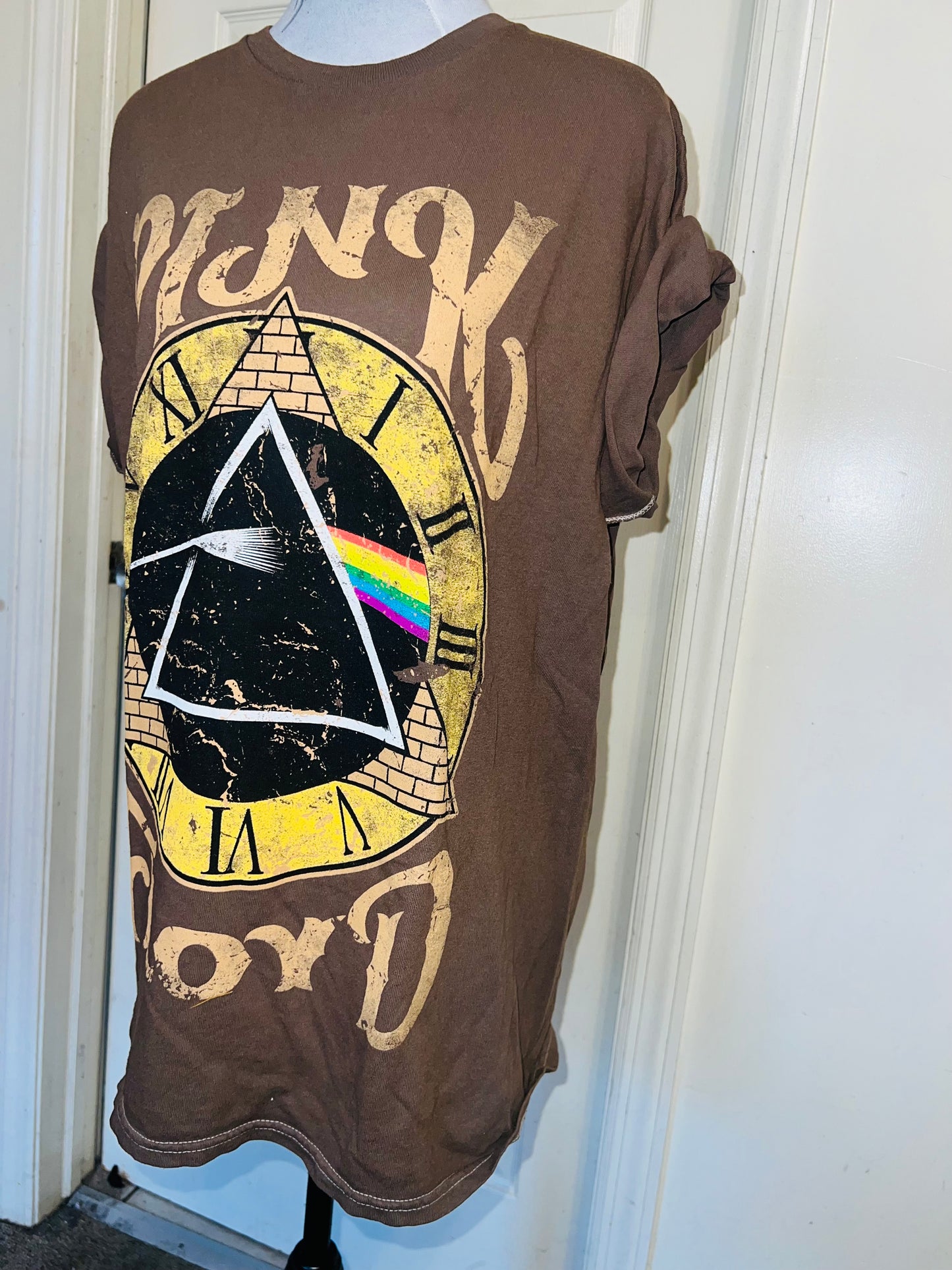 Pink Floyd Oversized Distressed Tee