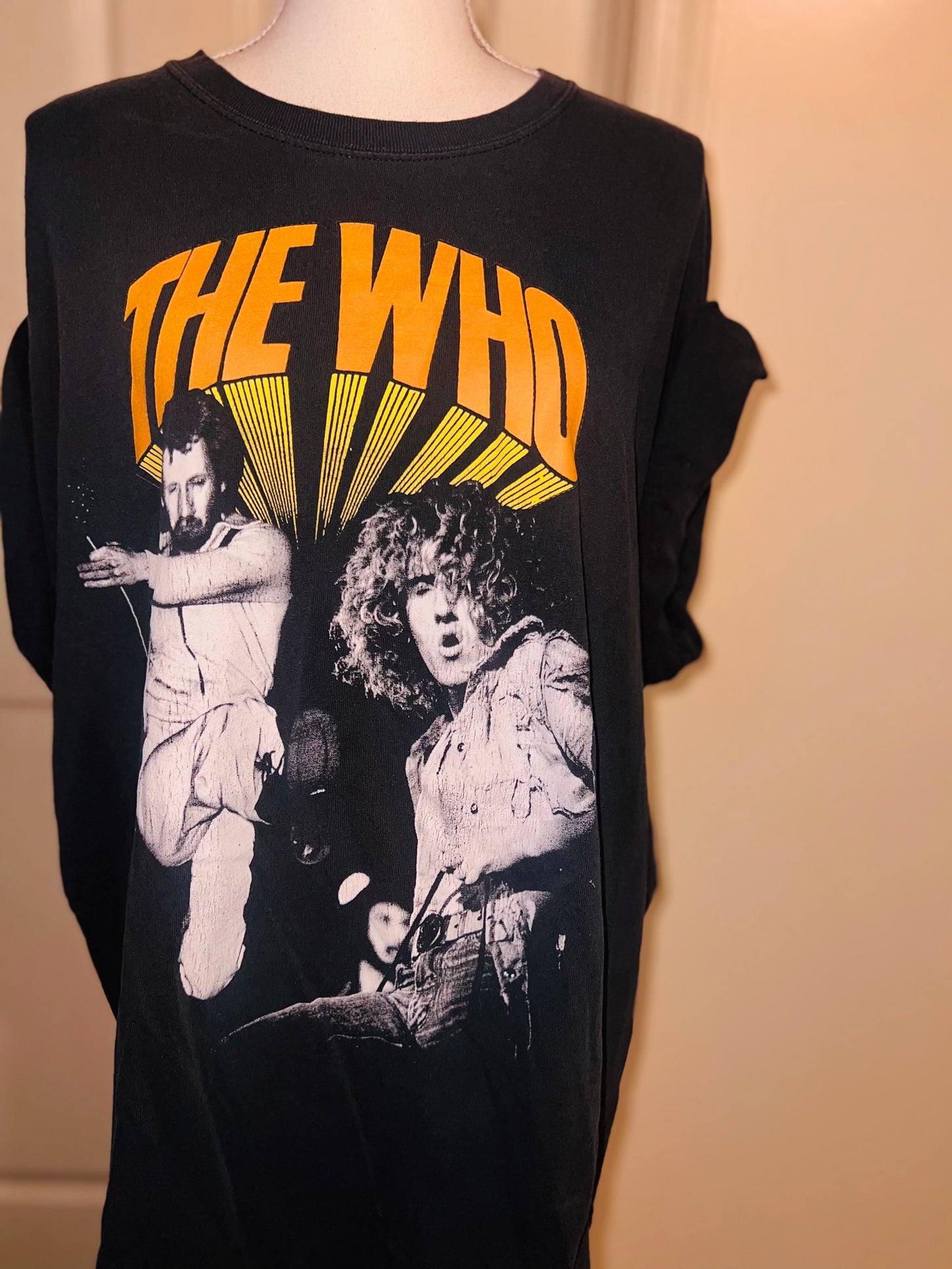 The Who Double Sided Oversized Tee