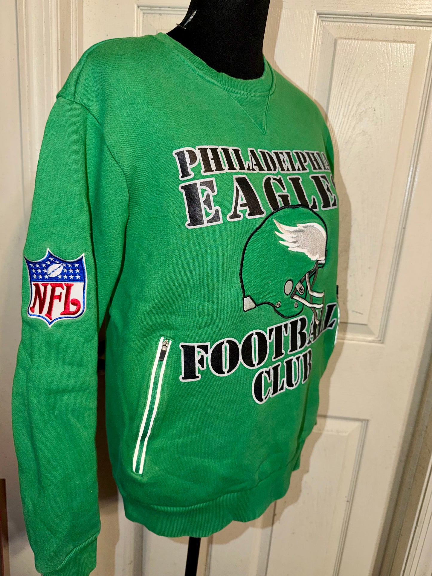 Philadelphia Eagles Oversized Distressed Sweatshirt