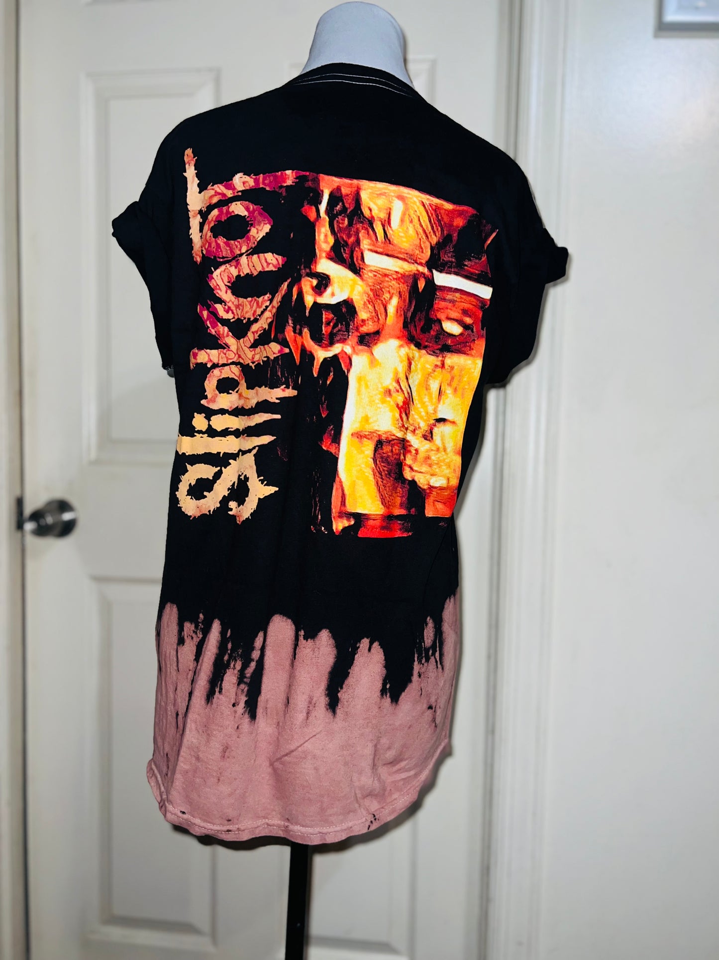 Slipknot Double Sided Oversized Distressed Tee