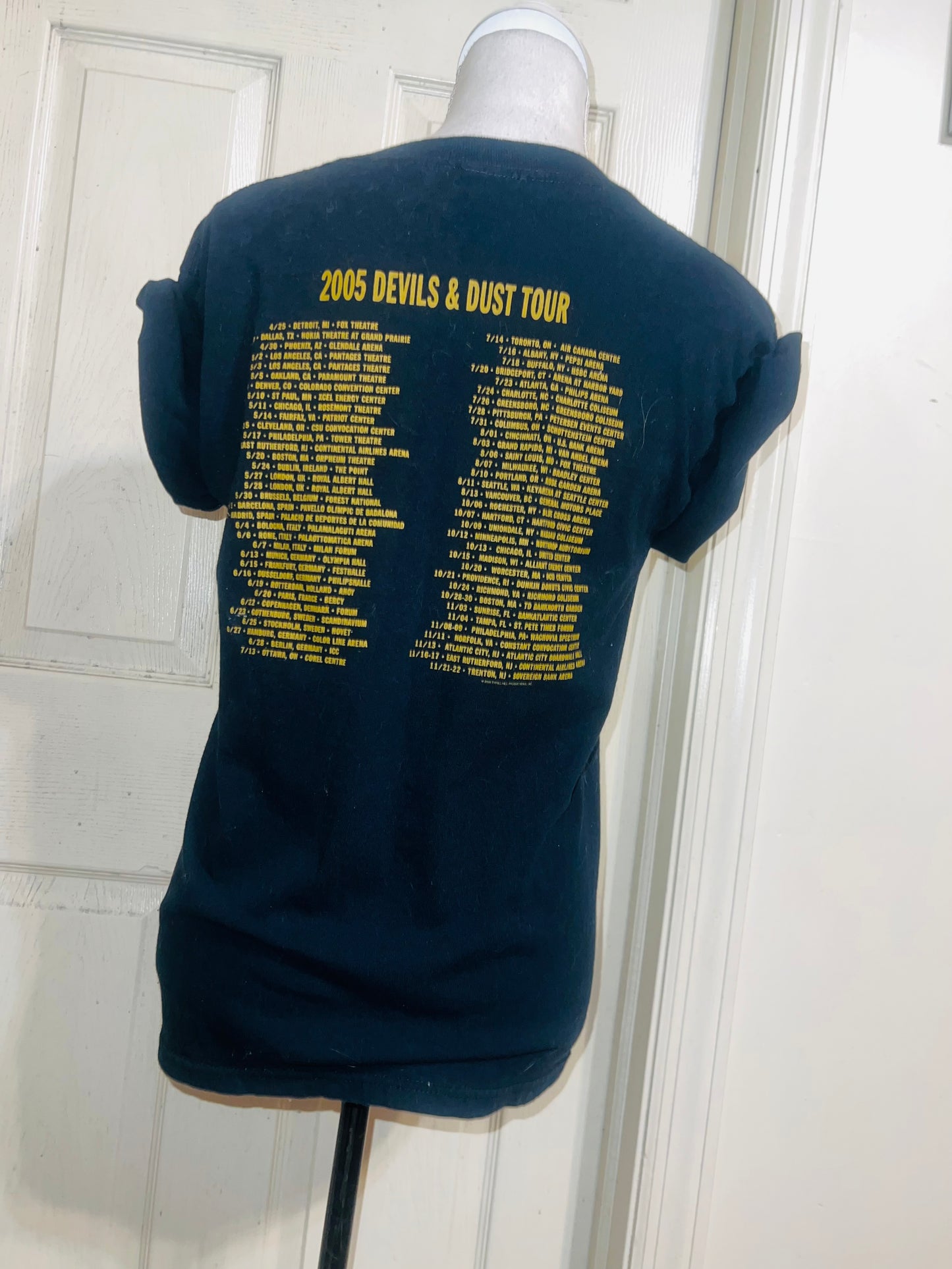 Bruce Springsteen Vintage Double Sided Oversized Tour Tee
